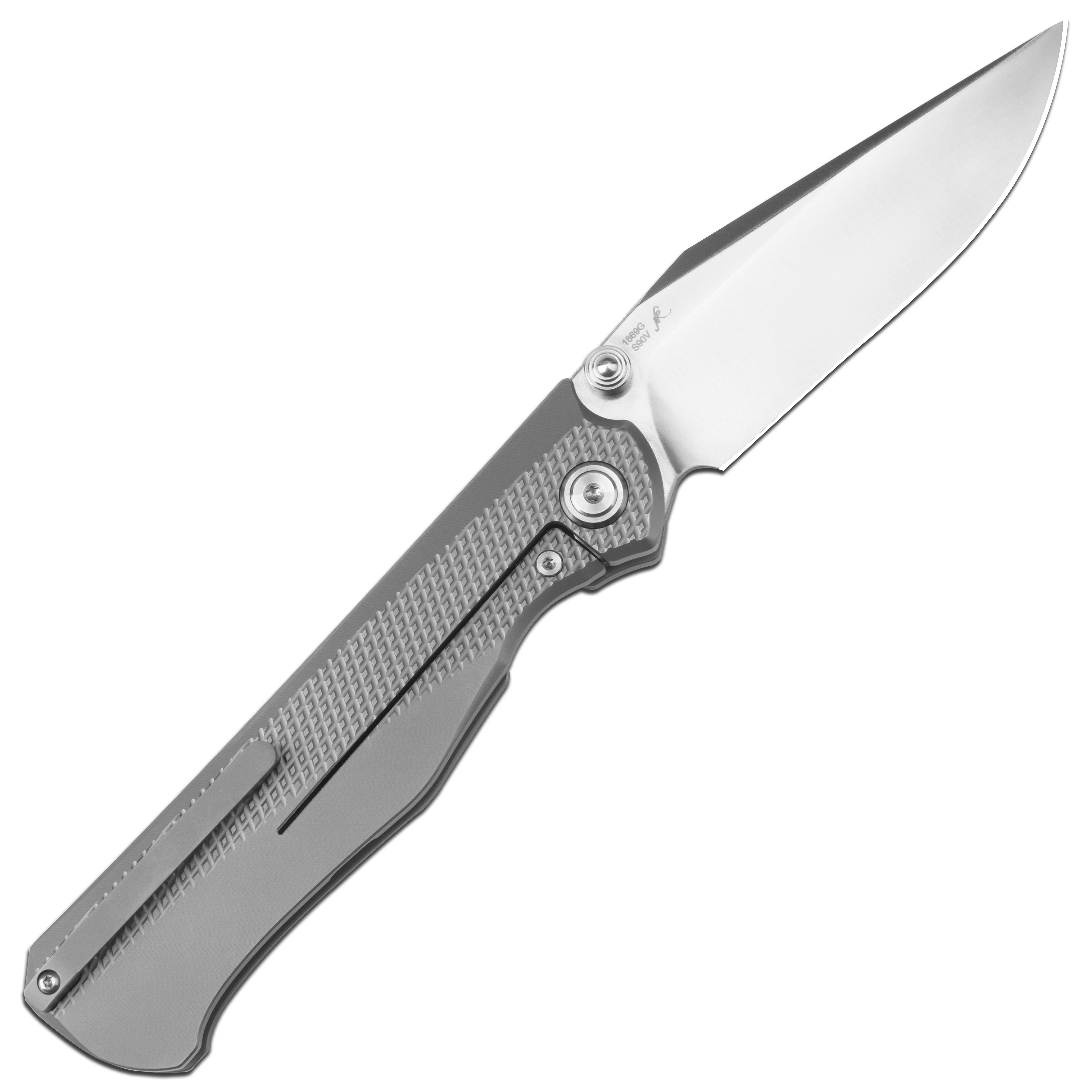 Artisan Cutlery Crusoe ATZ-1869G folding knife detail view