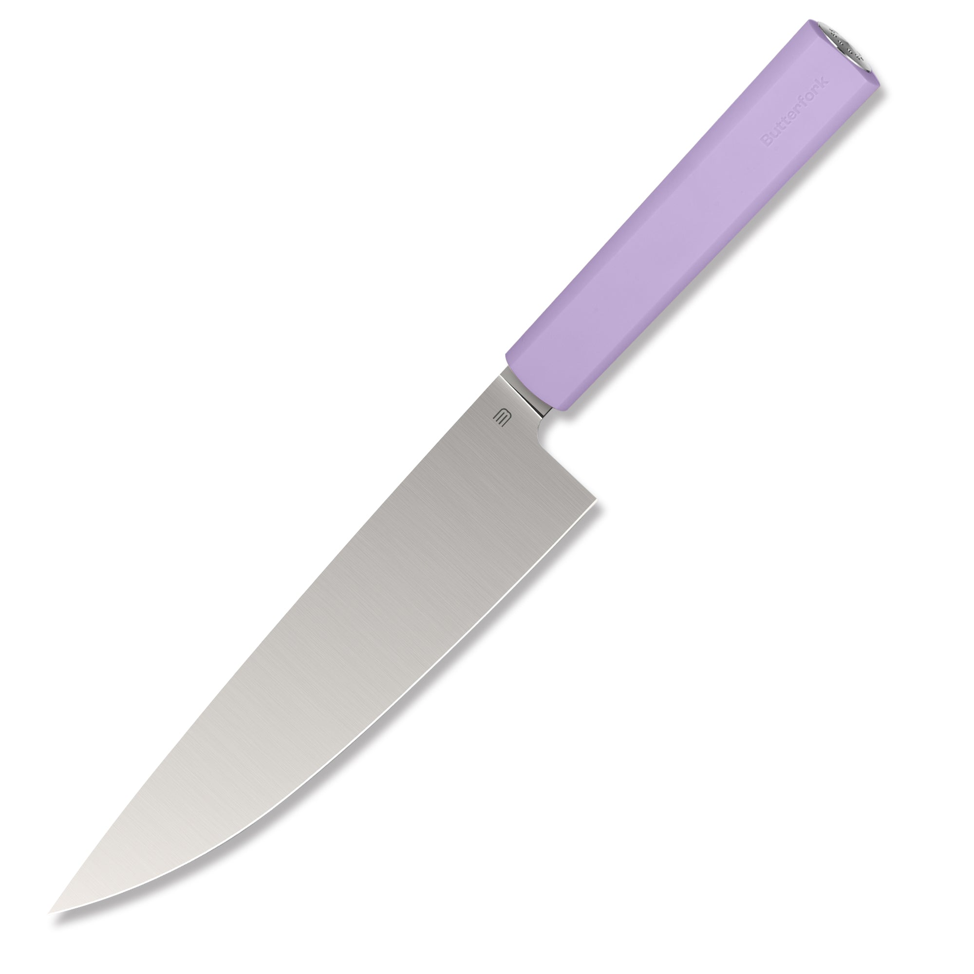 Butterfork Purest 8" chef knife with steel handle