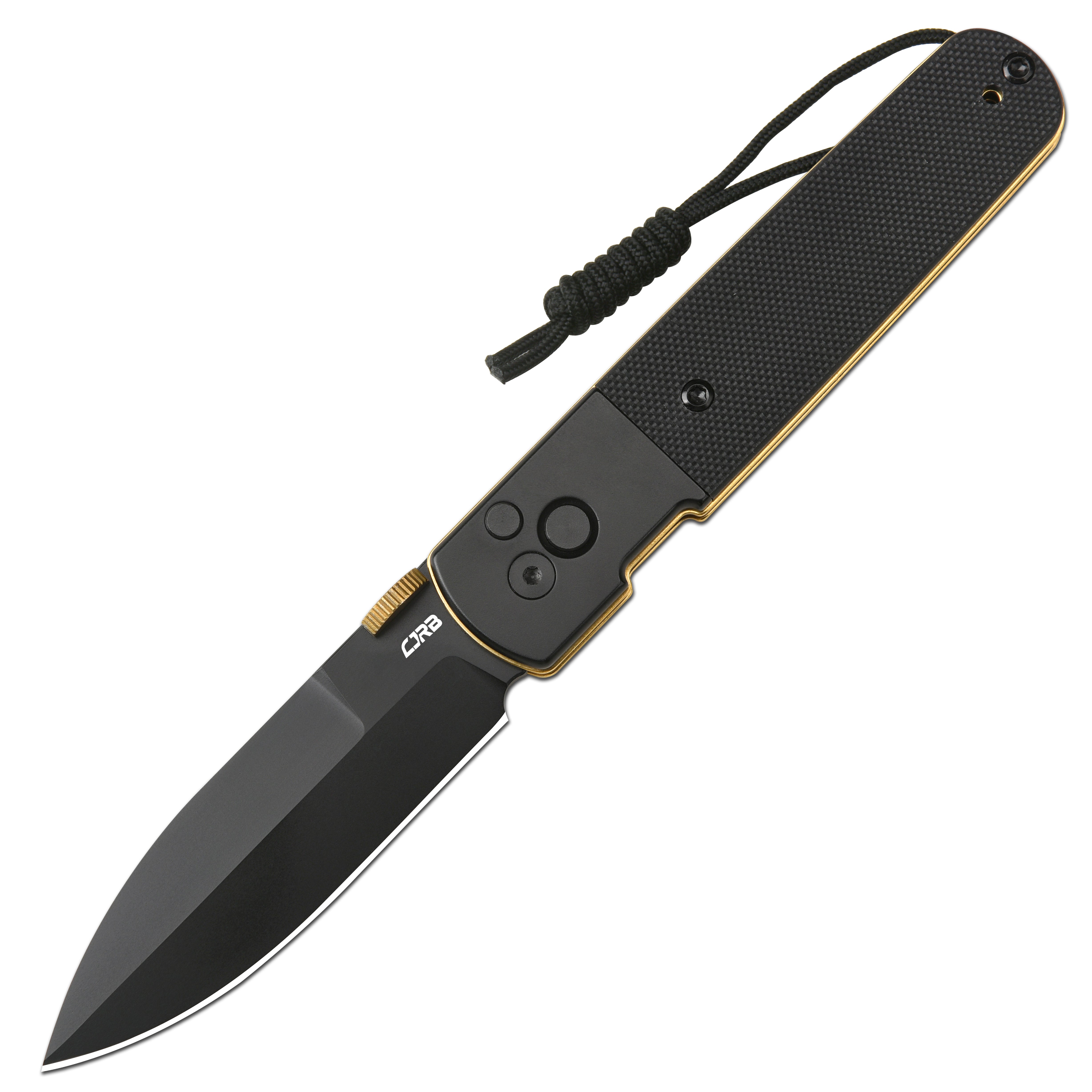 CJRB Locust J1951-BG folding knife with AR-RPM9 steel blade