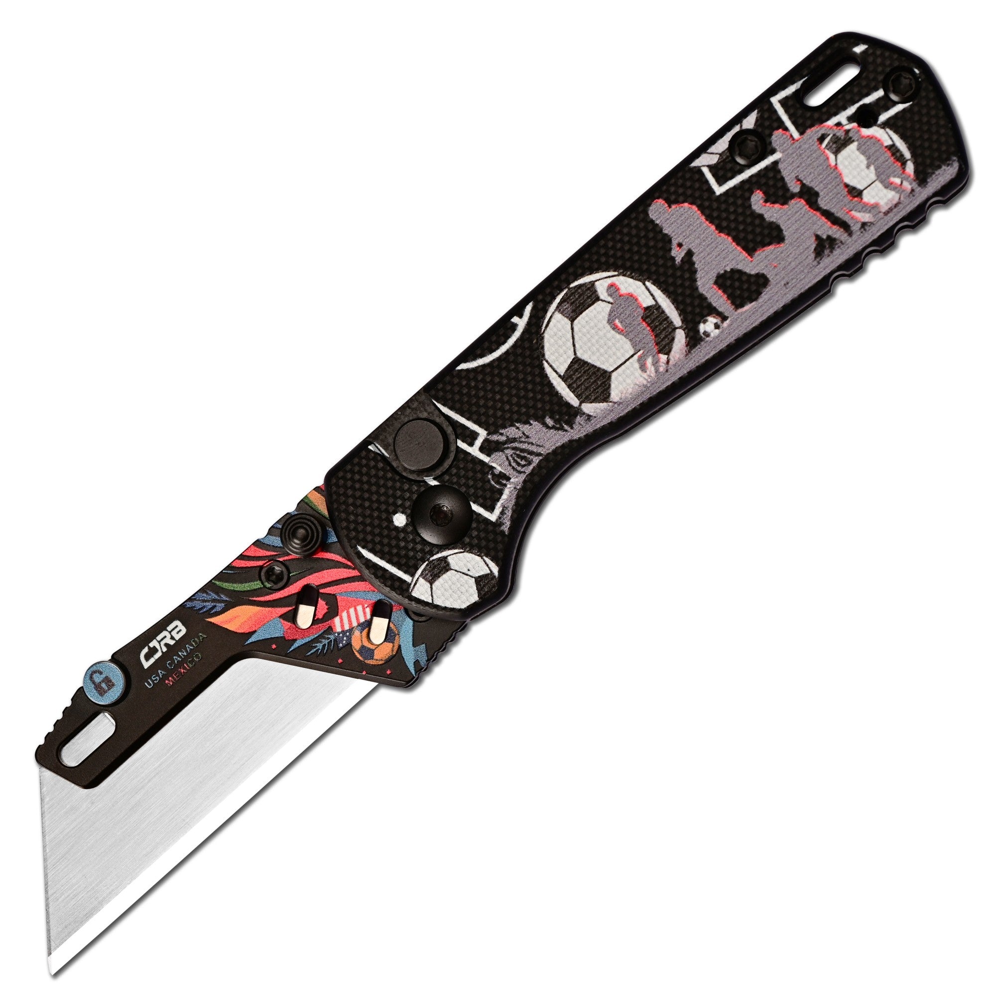 CJRB Boxer J1967-BWC utility knife with steel blade