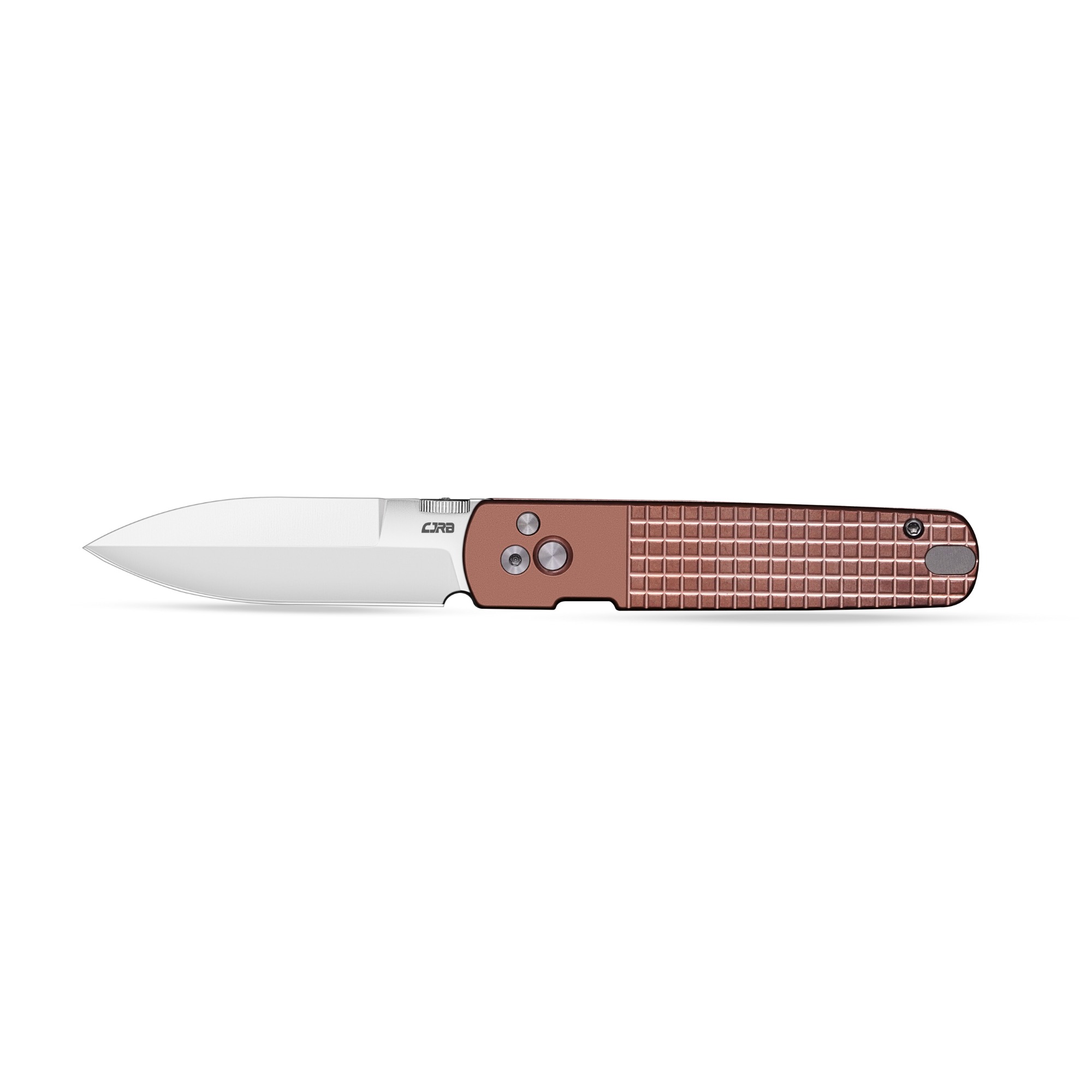 CJRB The Perfect Locust -Carved Copper | Button Lock with Safety Switch (J1951G-CO-1)