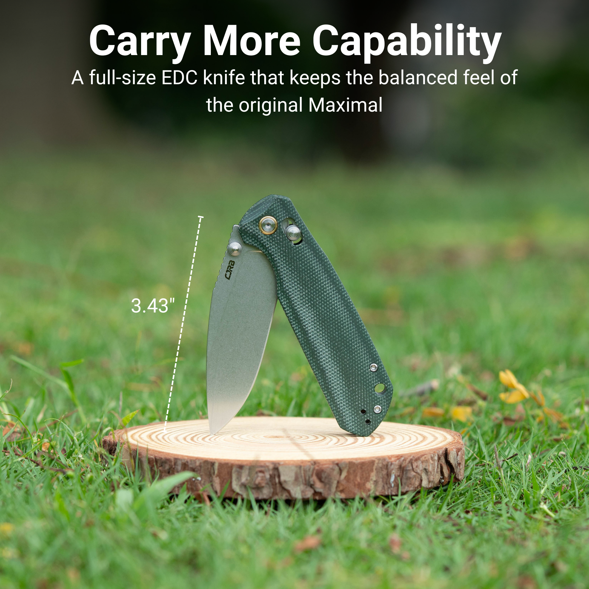 CJRB Mega Maximal J1954L-MGN blade detail