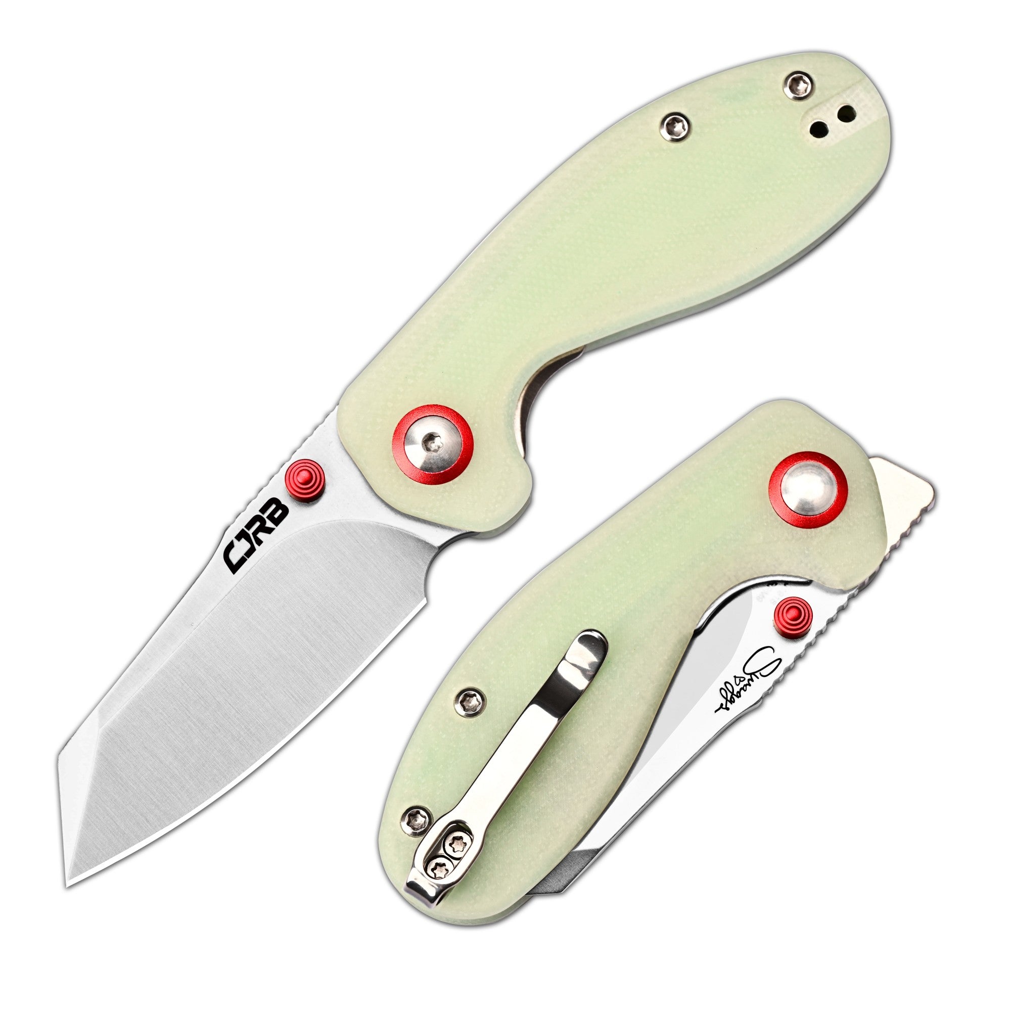 CJRB Maileah J1918-GD handle close-up