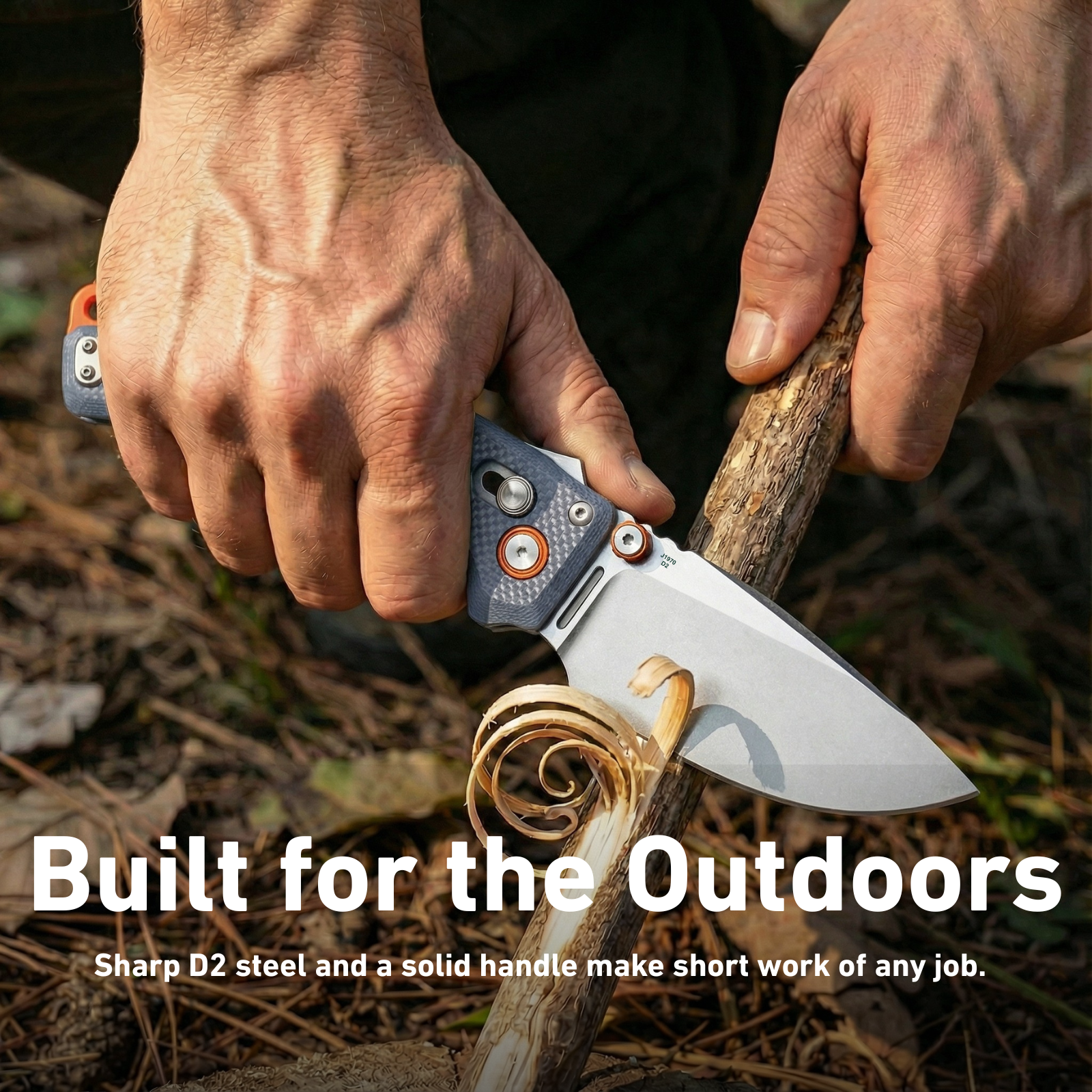 CJRB Doubletap J1970-BU handle detail