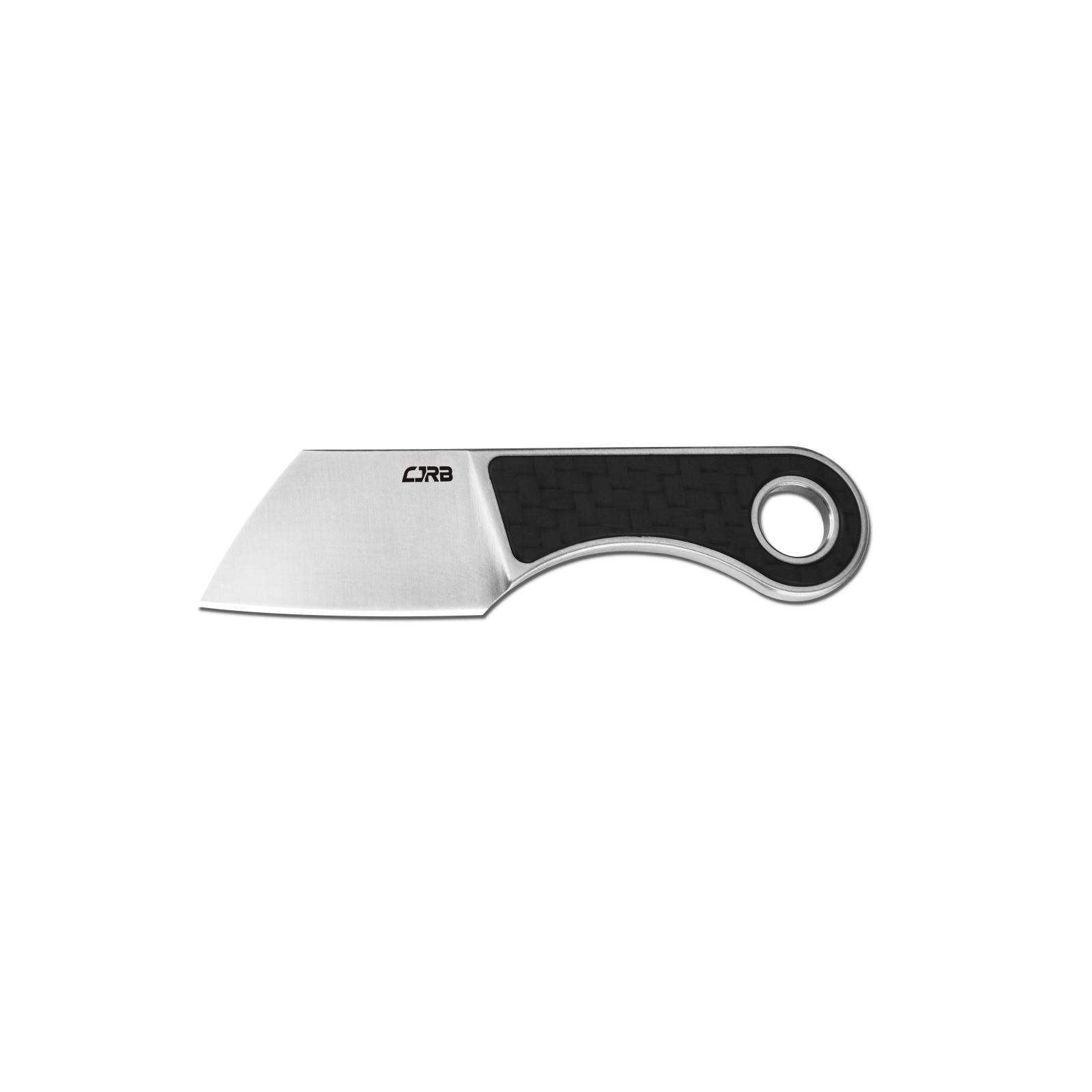 CJRB Chip J1939-CF fixed blade knife side view