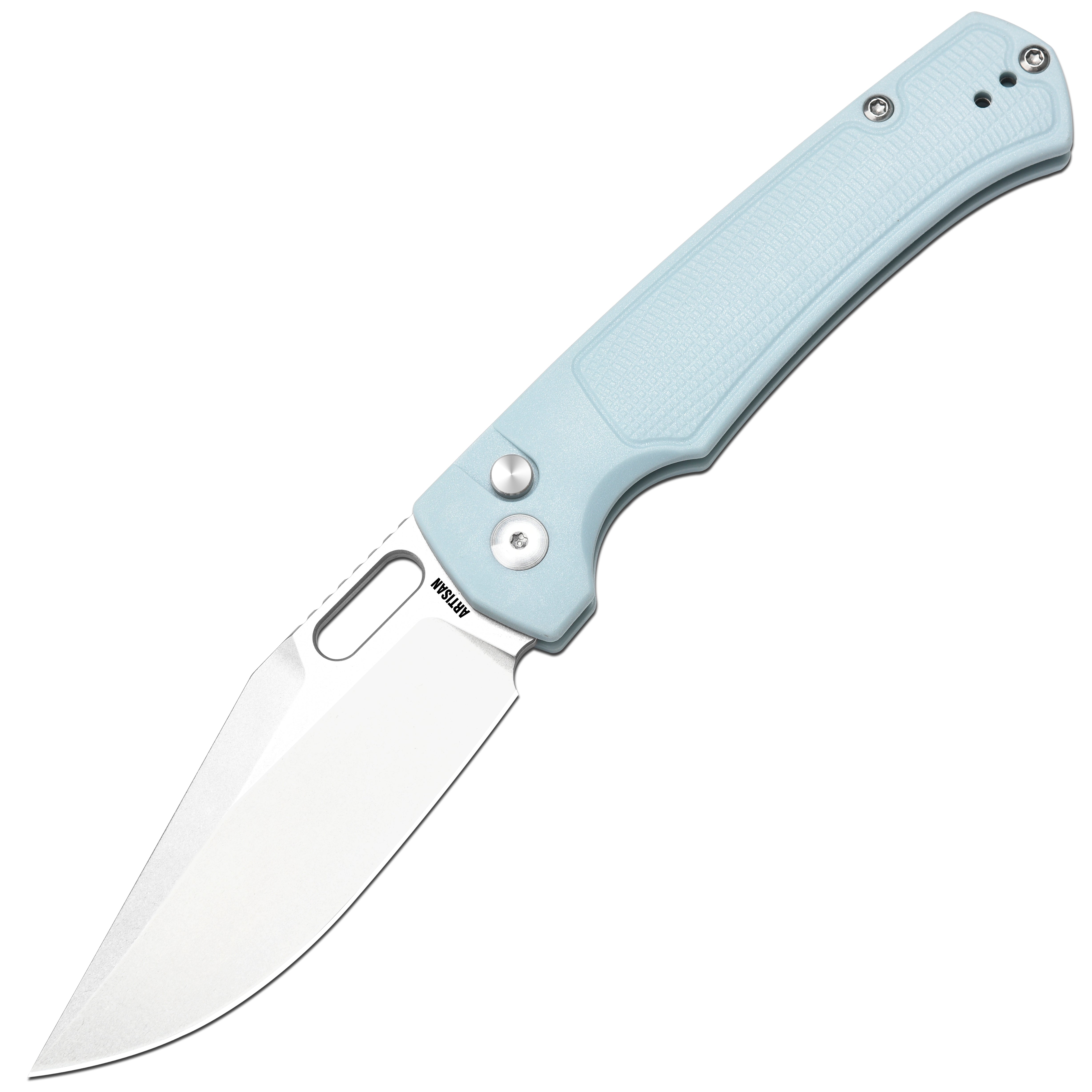 Artisan Cutlery Revel 1867P folding knife with AR-RPM9 stone wash blade