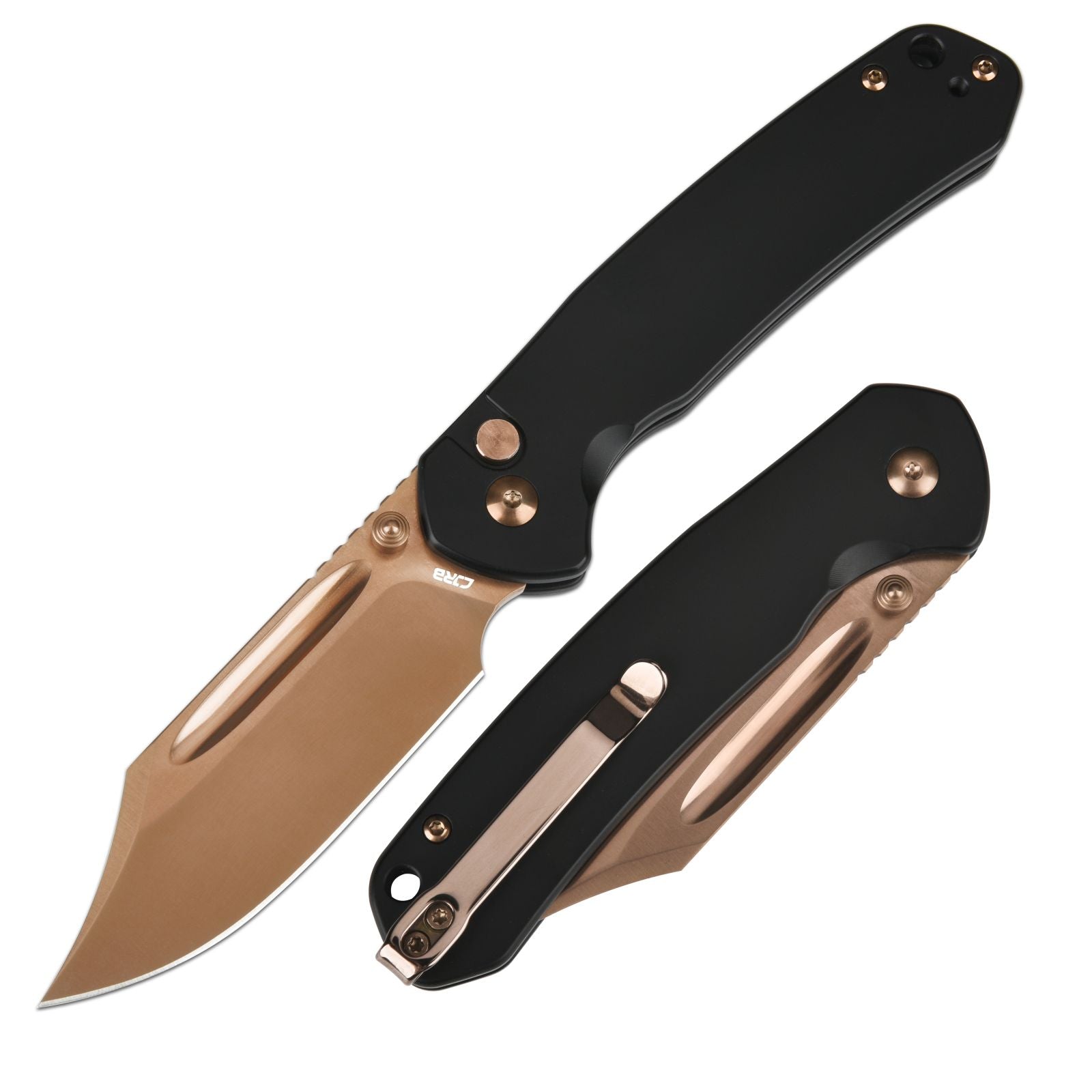 CJRB Bowie Pyrite J1942 blade profile