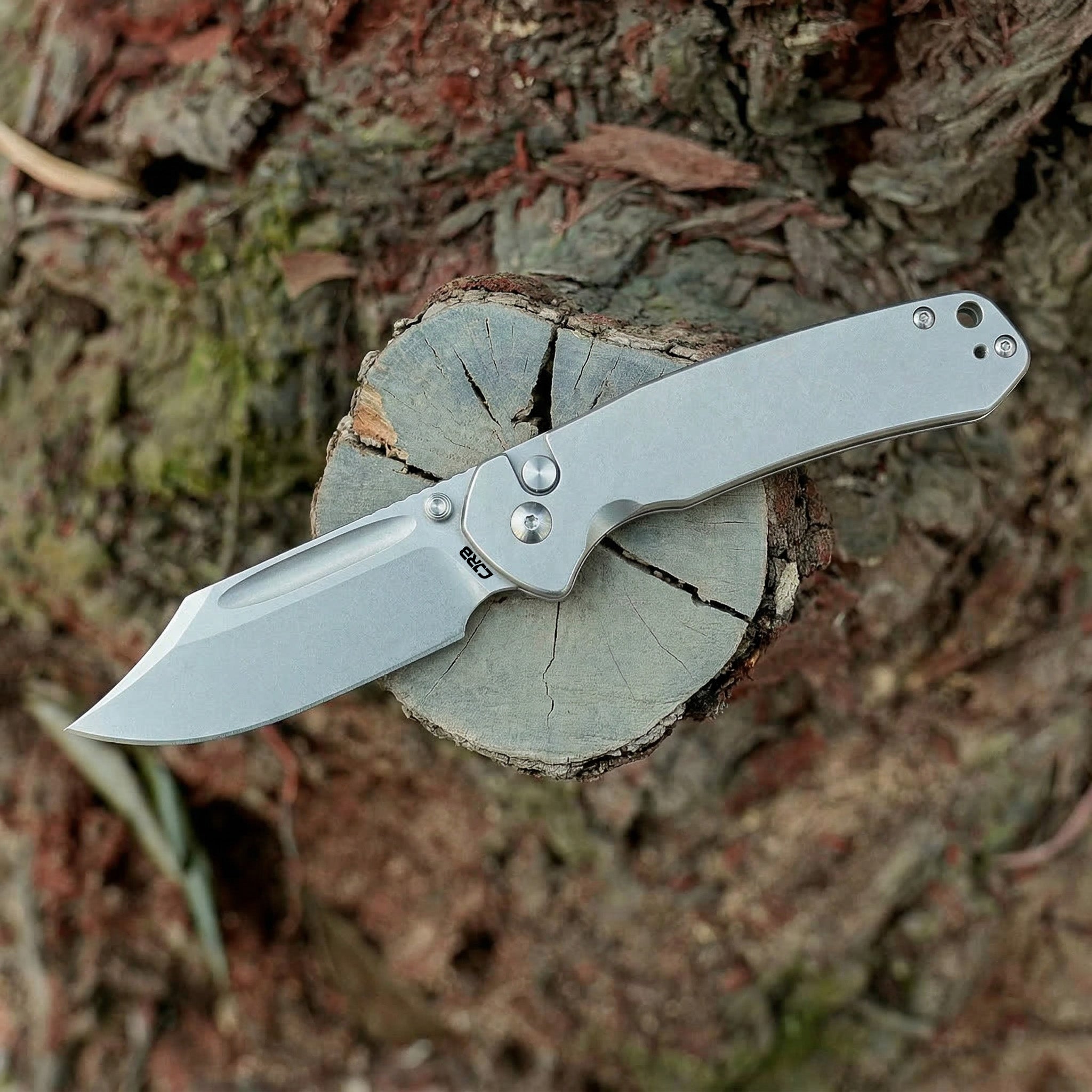 CJRB Bowie Pyrite J1942-ST blade detail