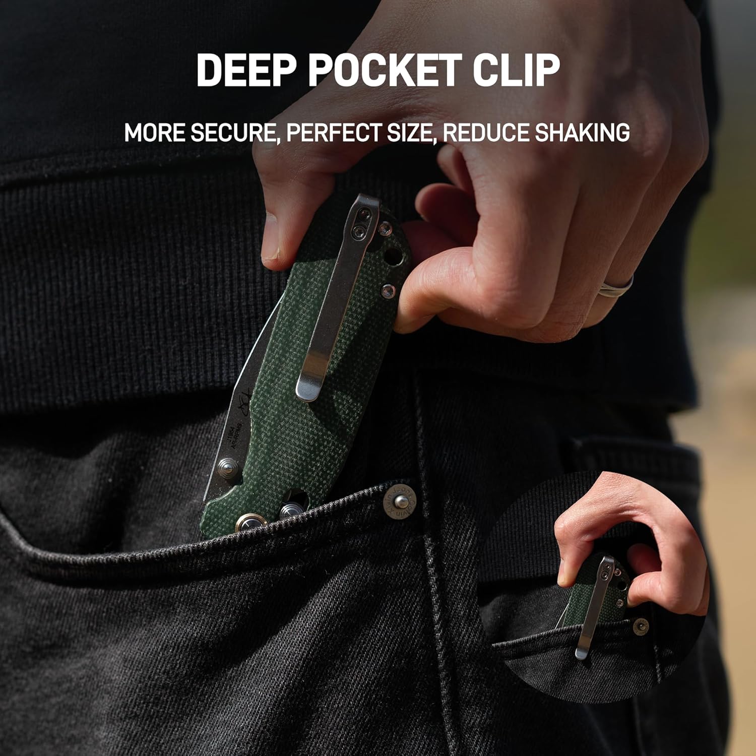 CJRB Maximal J1954-MGN folding knife side view