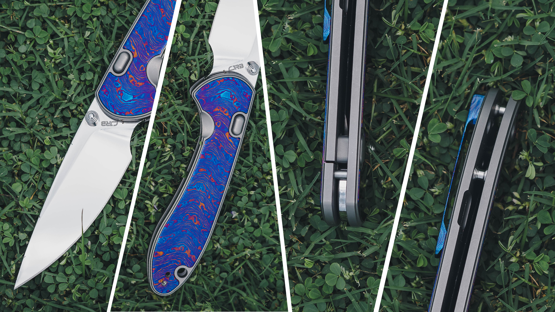 Building the Feldspar: Titanium knife detail