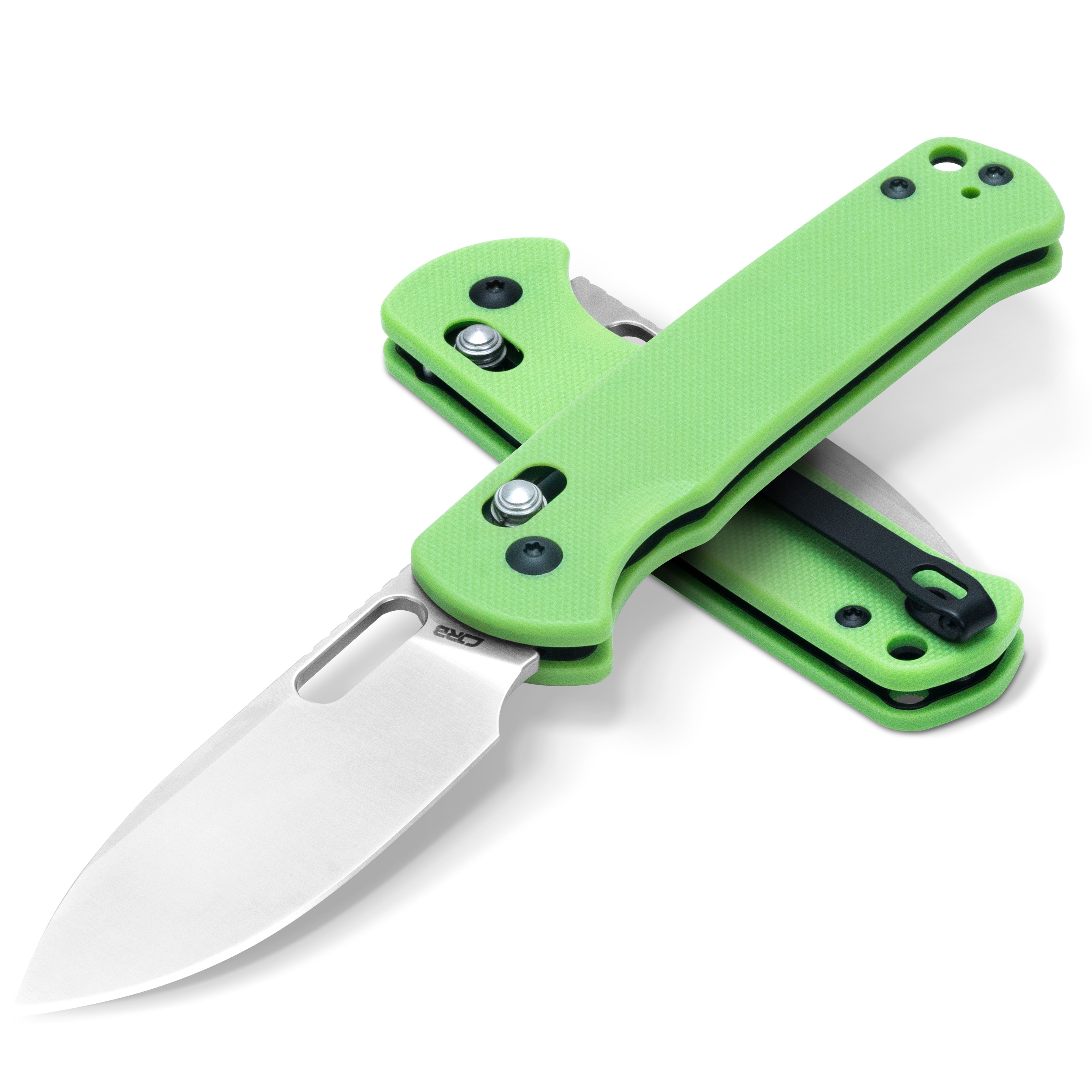 CJRB Hectare J1935-GN folding knife side view