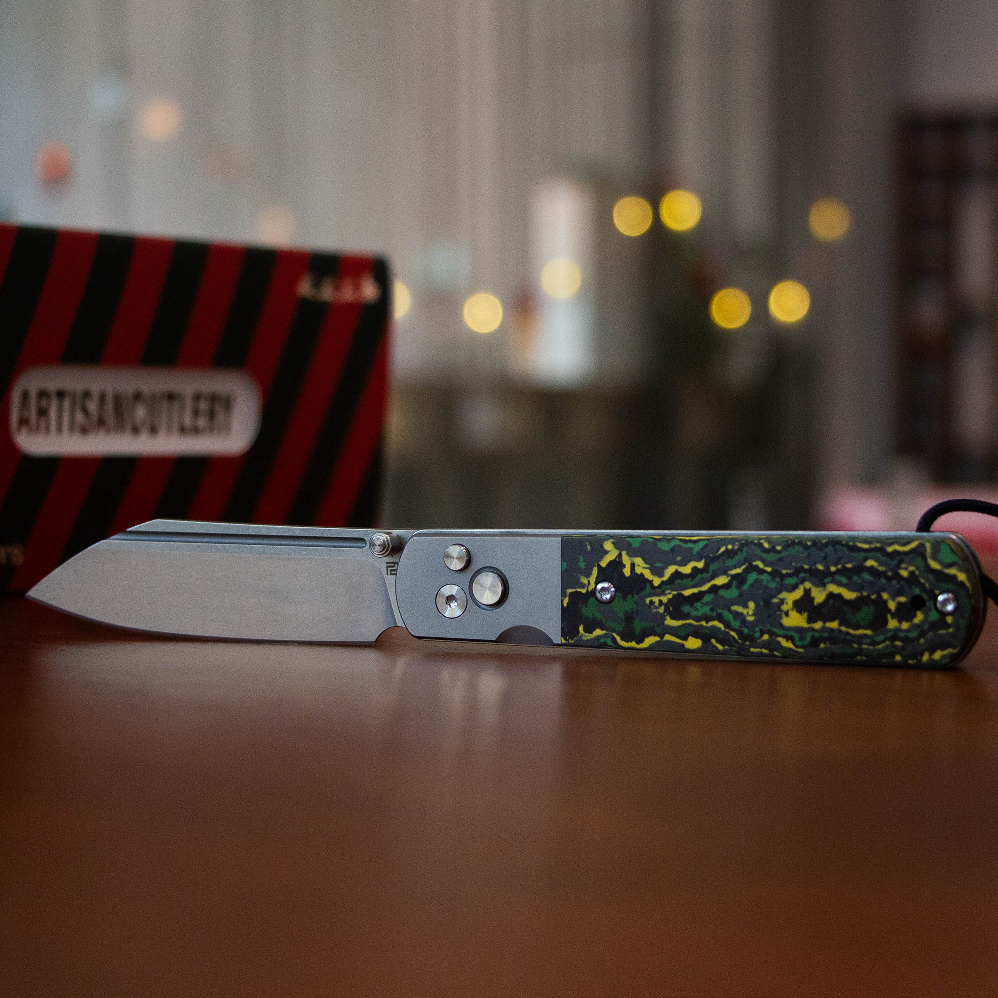 Artisan Cutlery Holm 1875G knife detail