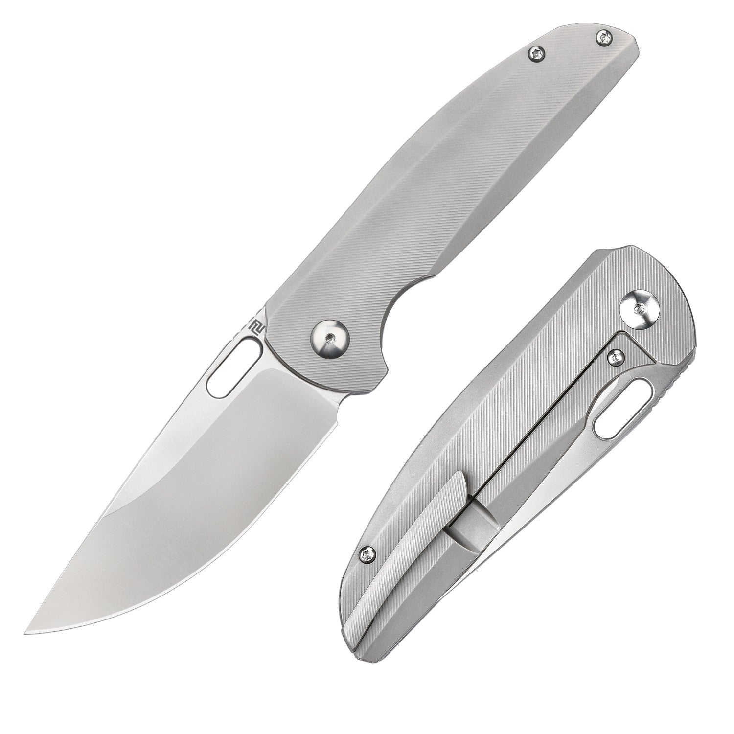 Artisan Cutlery Satyr 1852G folding knife side view