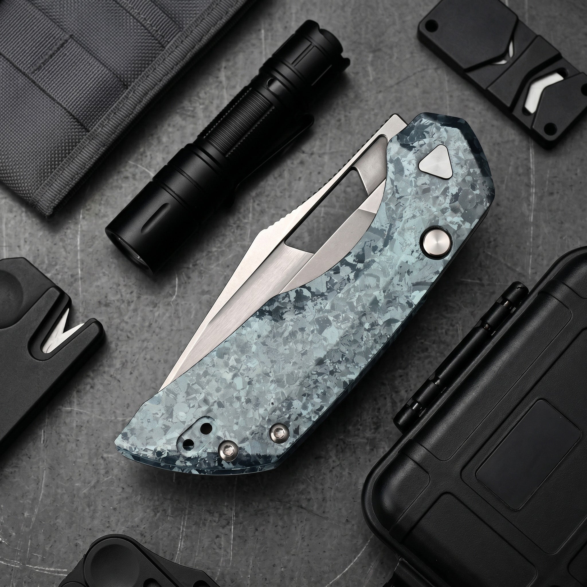 Artisan Cutlery Mousebird 1889G-CBU folding knife product image