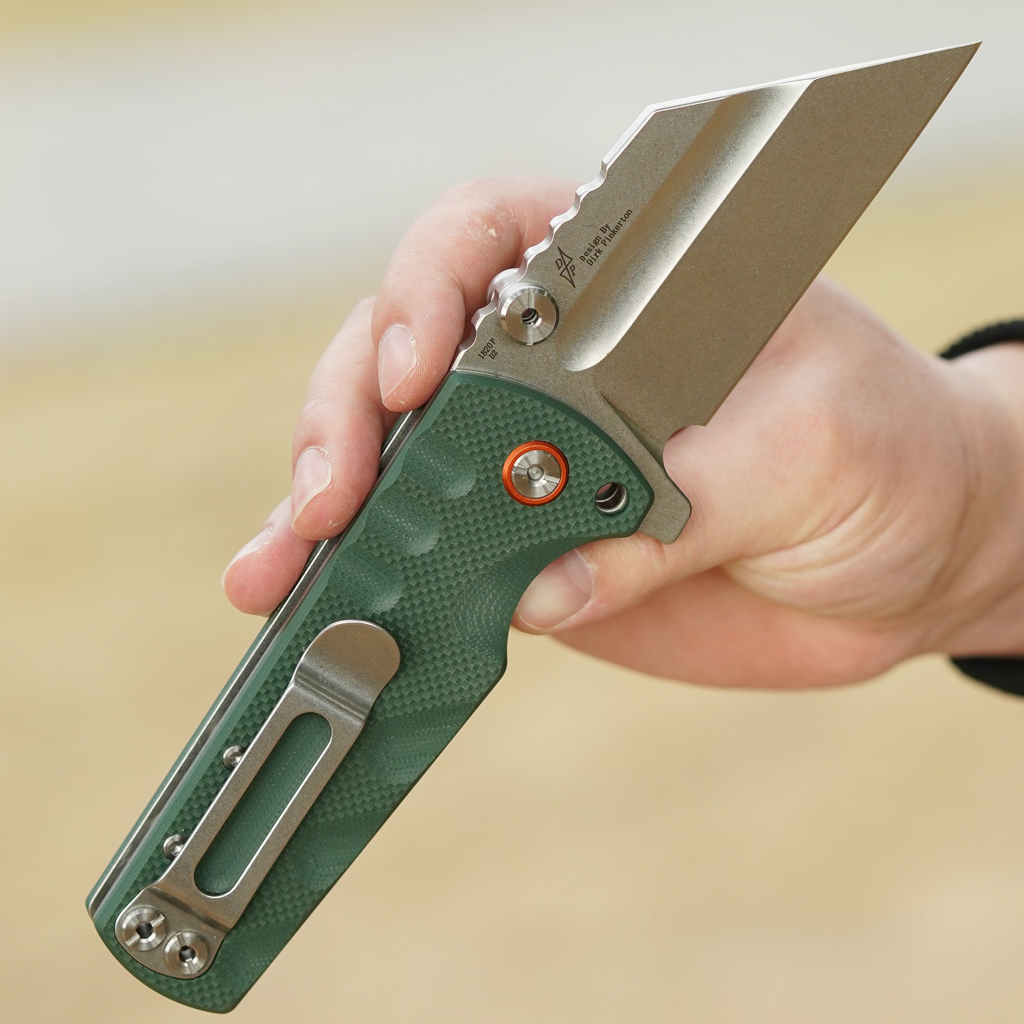Artisan Cutlery Proponent 1820P blade detail