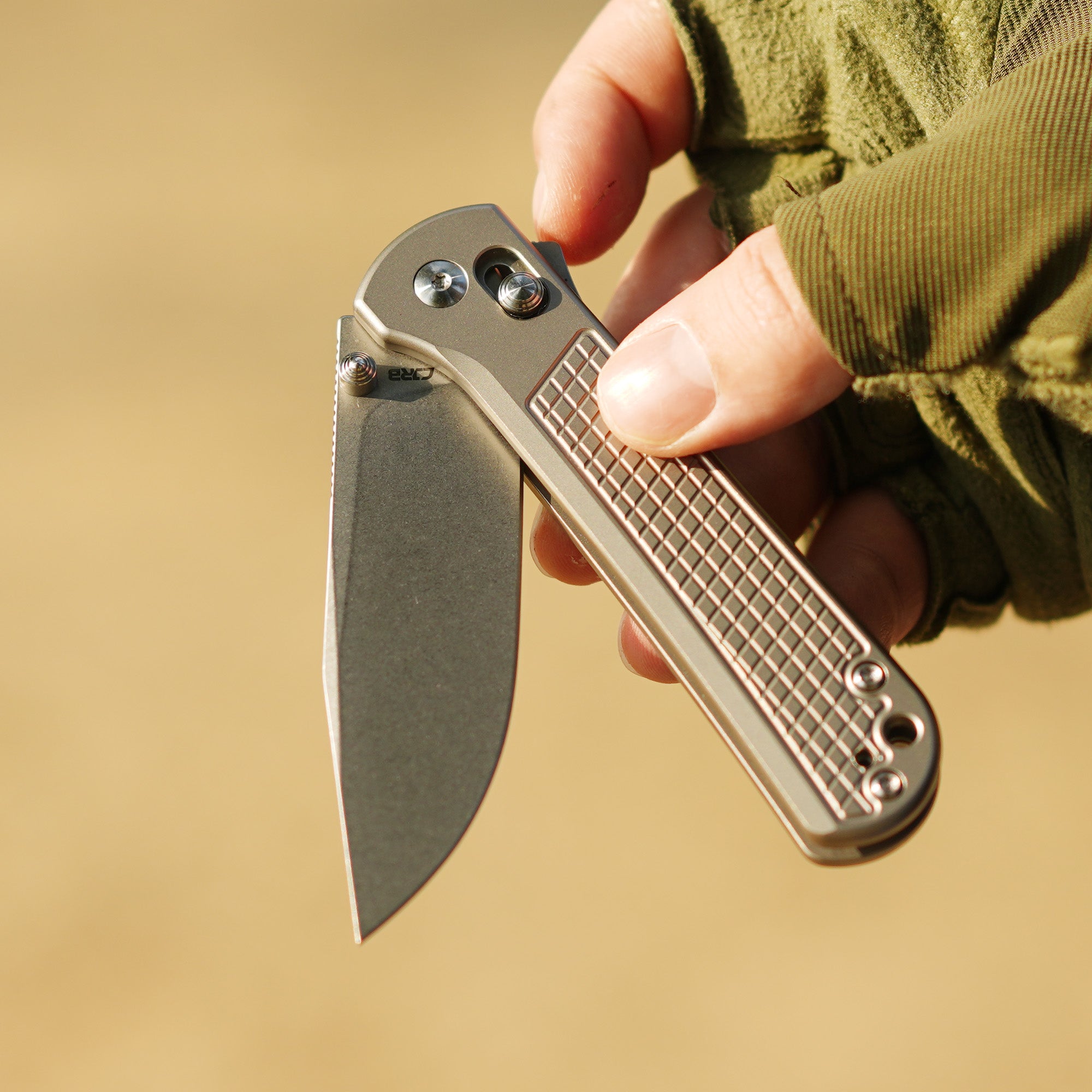 CJRB Bolt J1960G folding knife side view