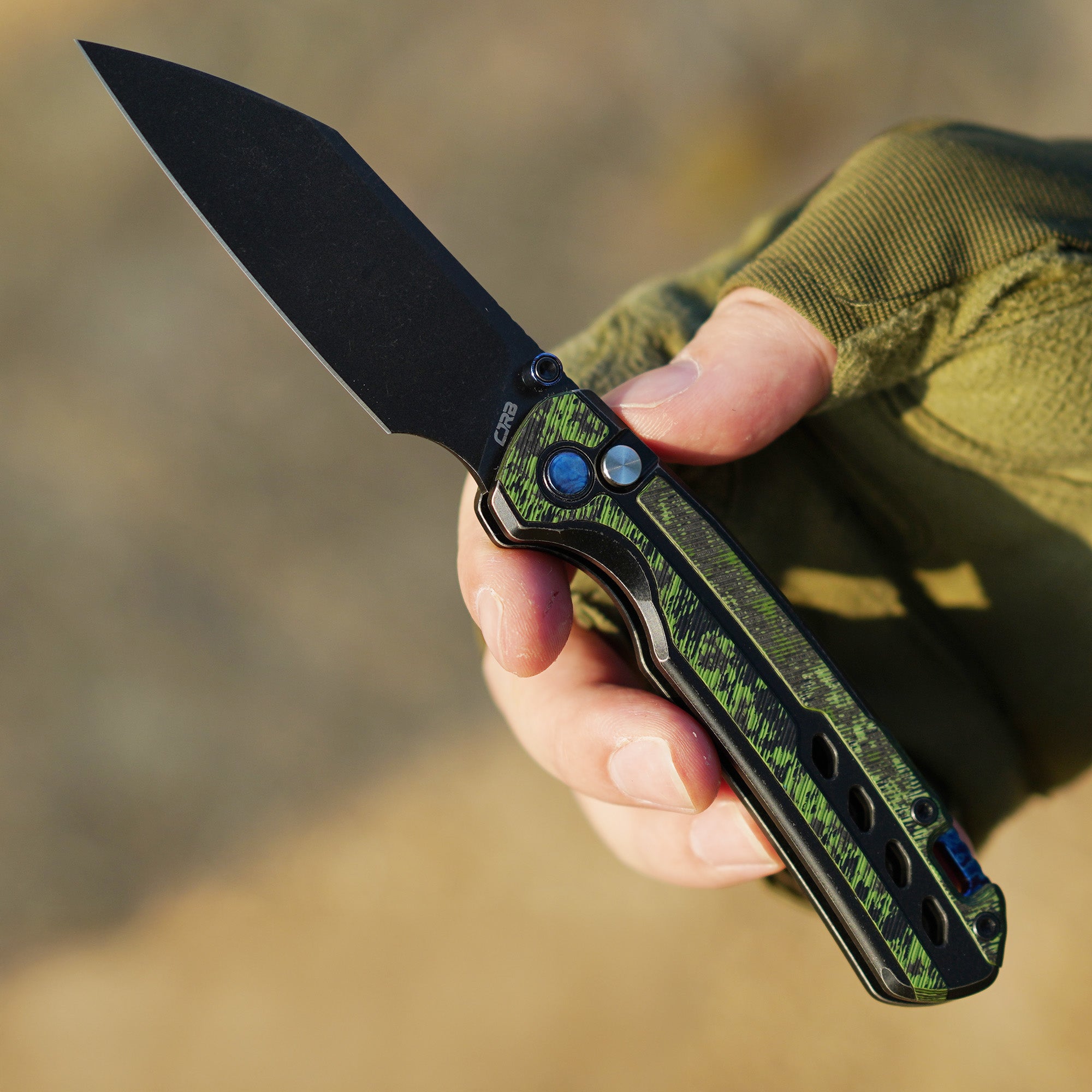 CJRB Interstellar Pyrite-Light J1945G blade detail
