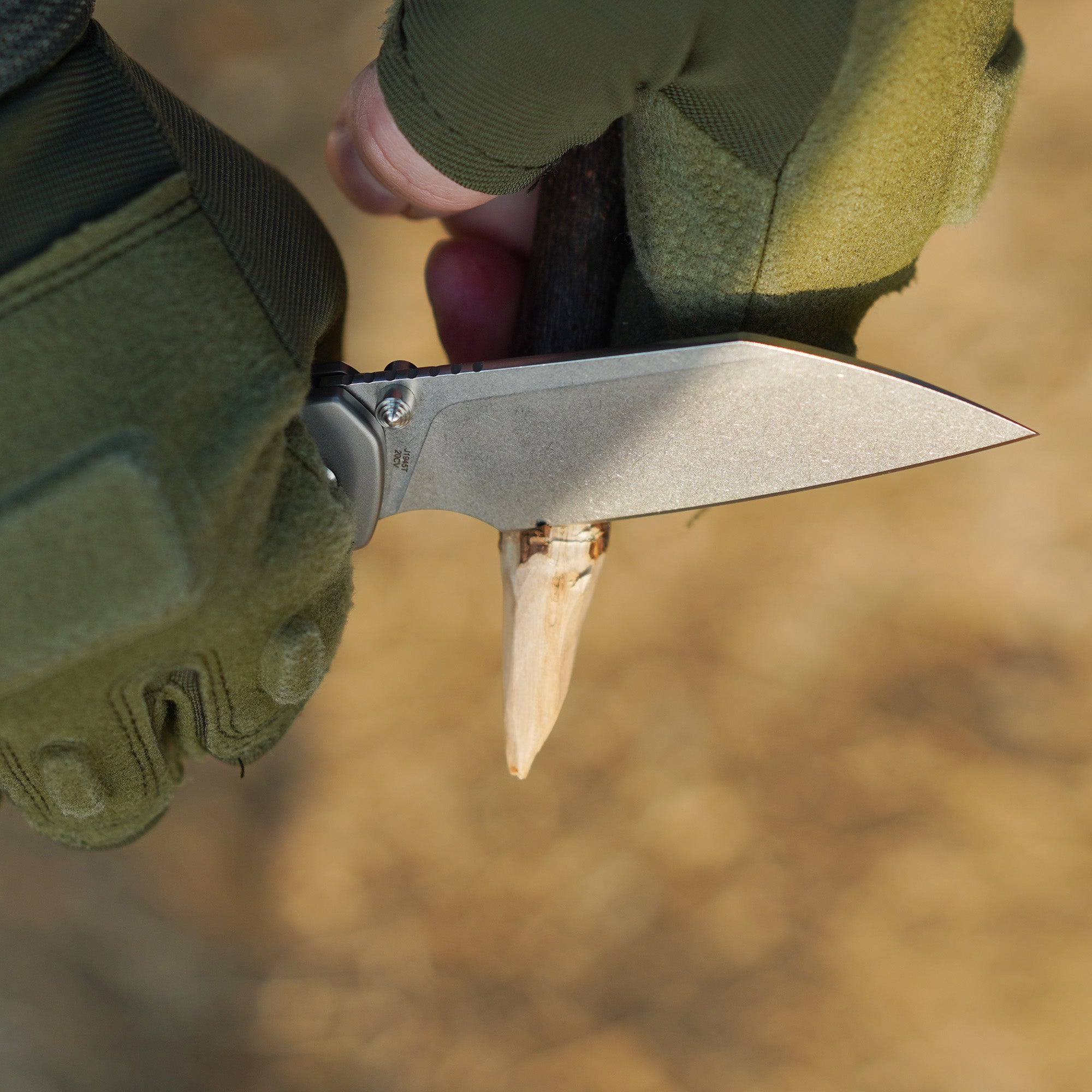 CJRB Pyrite Light J1945T folding knife product image
