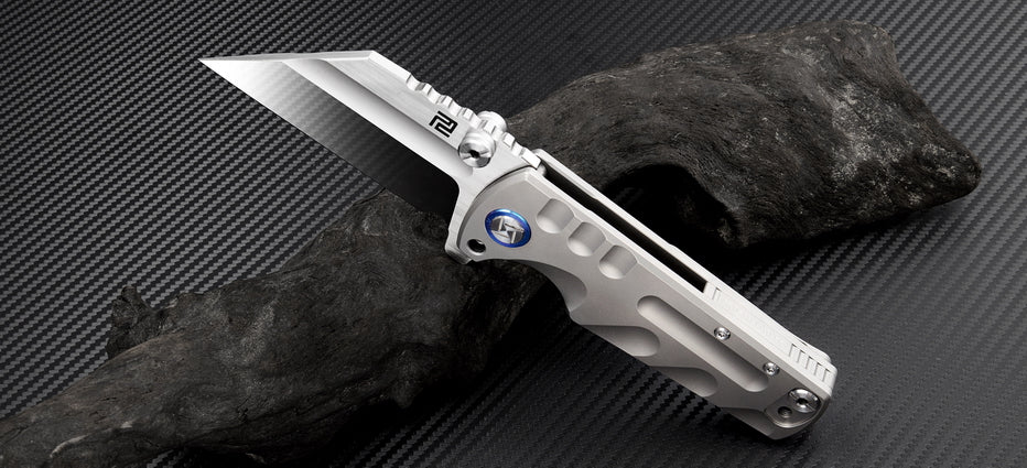 Artisan Cutlery Proponent 1820G blade detail