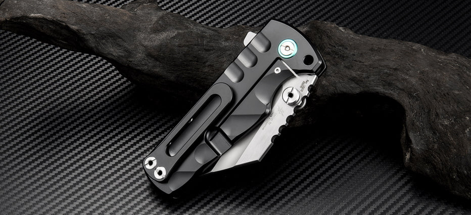 Artisan Cutlery Proponent 1820G handle detail