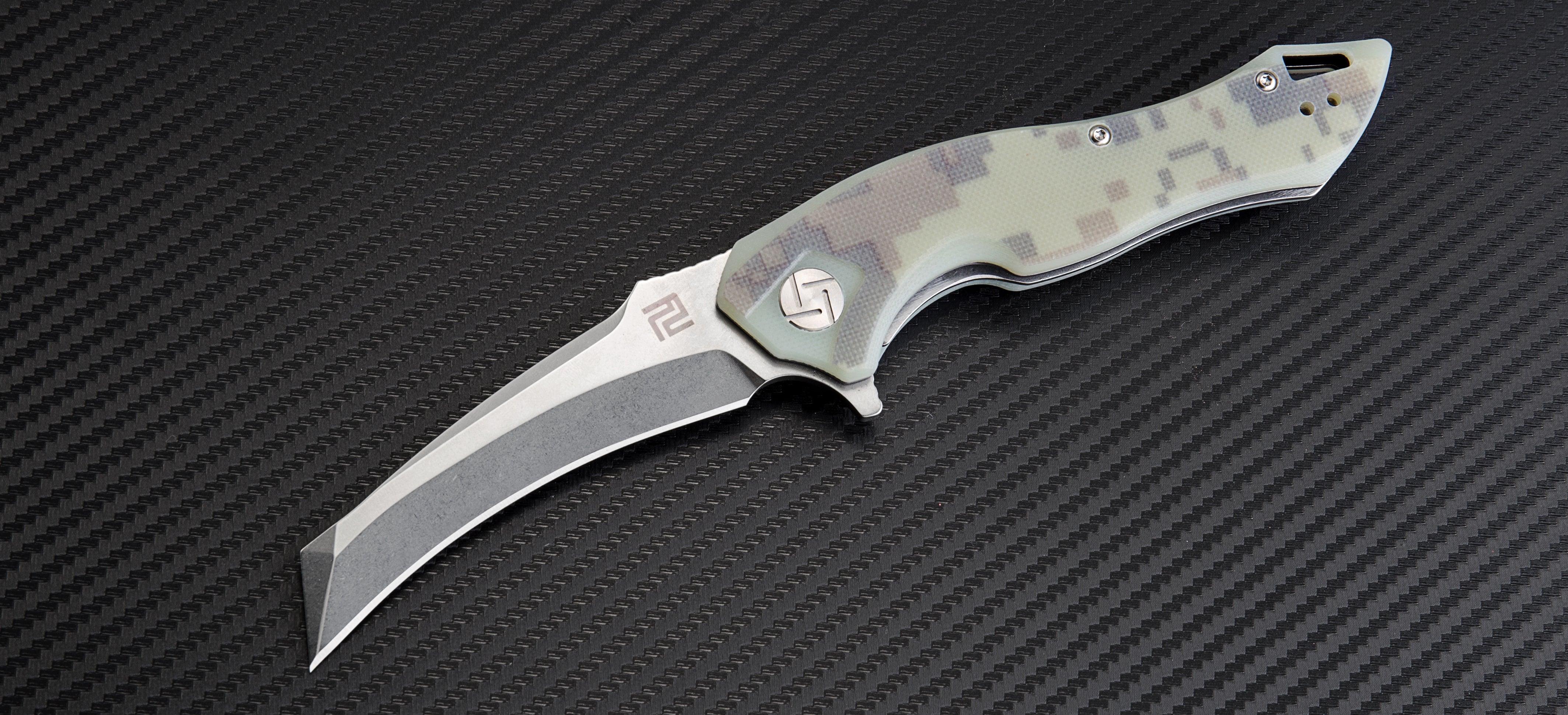 Artisan Cutlery Eagle 1816P knife detail