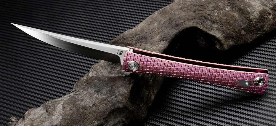 Artisan Cutlery S Waistline 1805G folding knife with titanium handle