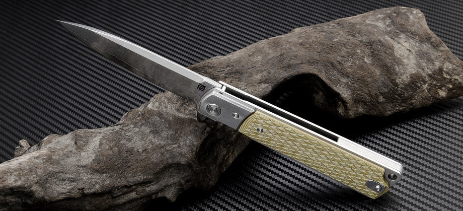 Artisan Cutlery Classic 1802GD knife detail
