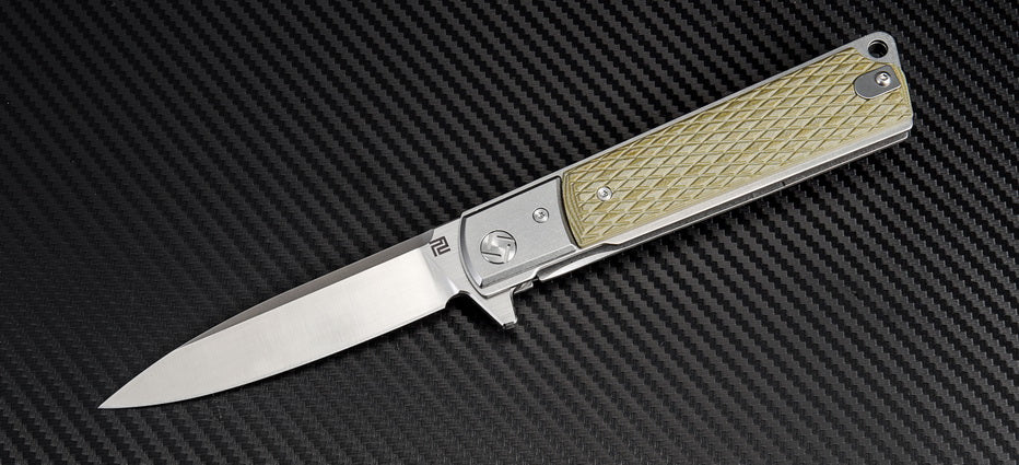 Artisan Cutlery Classic 1802G blade detail