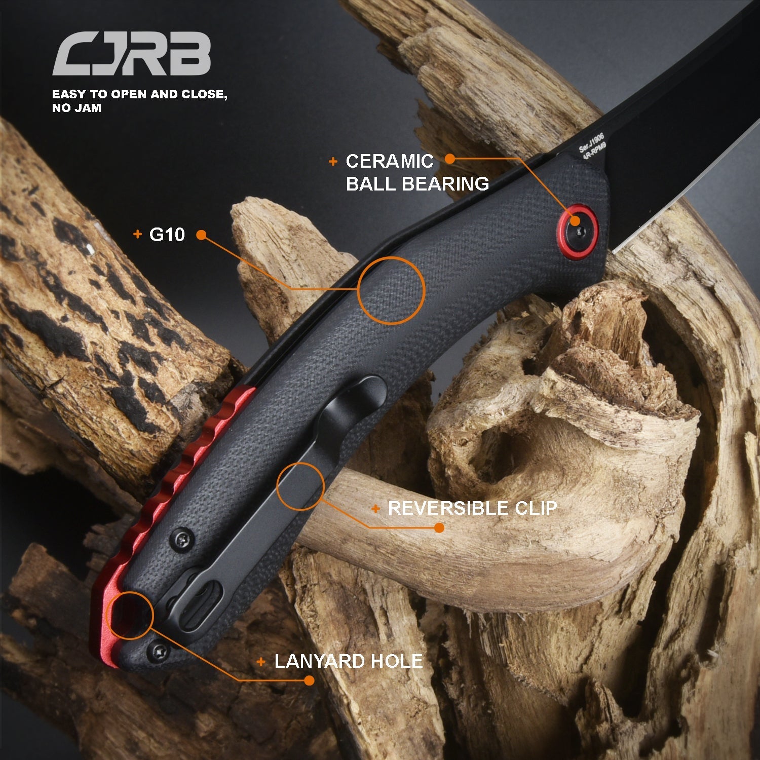 CJRB Gobi J1906-BBKC knife detail