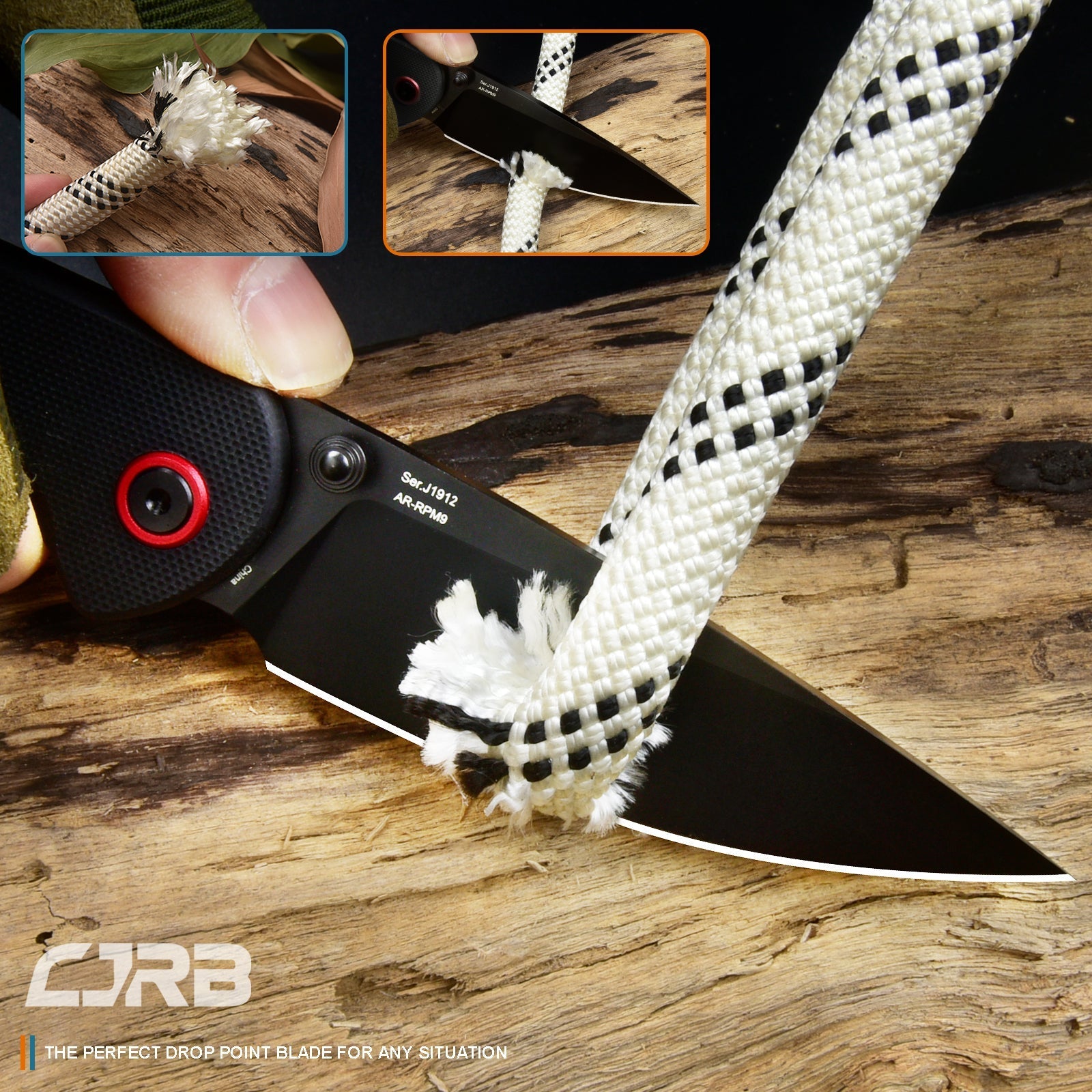 CJRB Feldspar J1912-BBKF blade detail