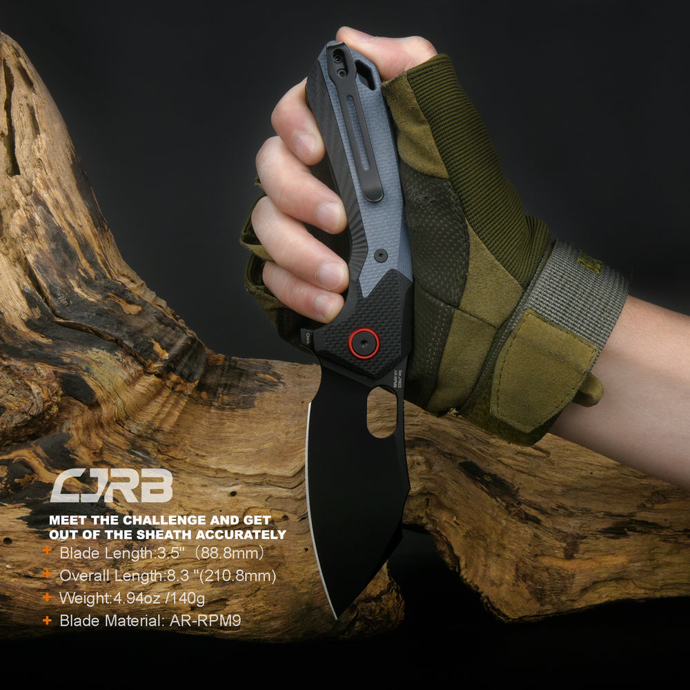 CJRB Caldera J1923 folding knife side view