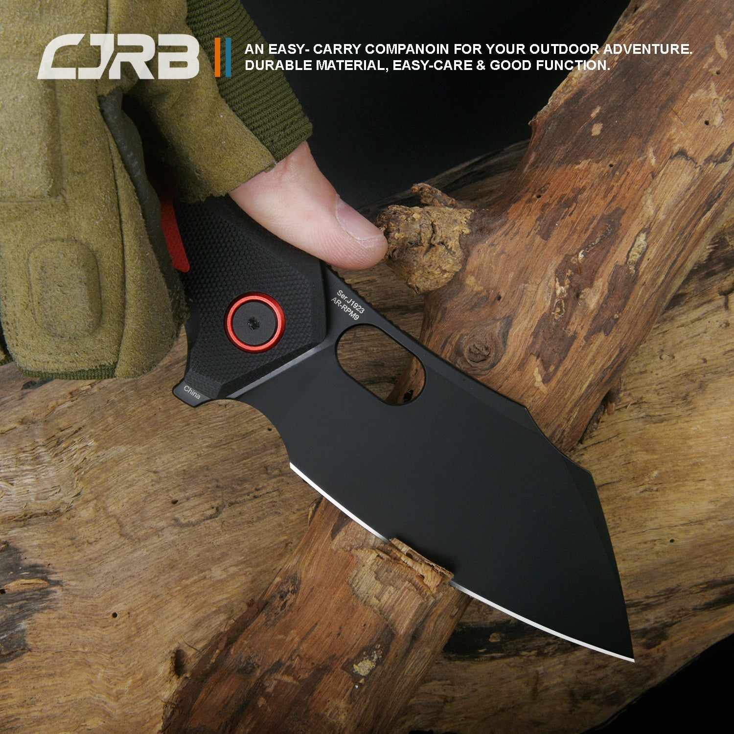 CJRB Caldera J1923-BRE knife detail