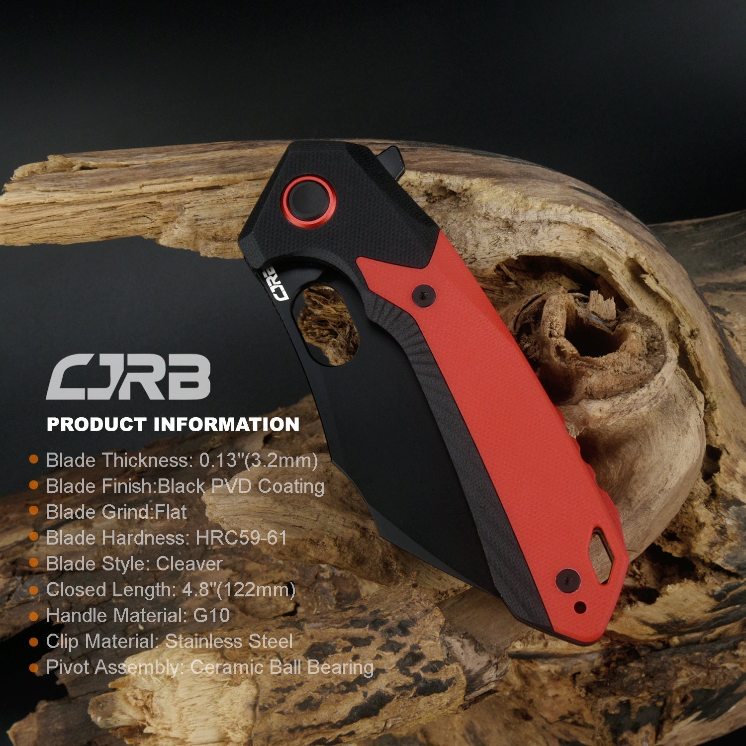 CJRB Caldera J1923-BRE blade detail