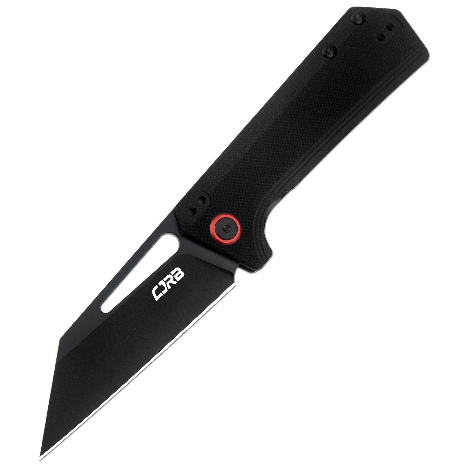 CJRB Ruffian J1924-BBK folding knife with AR-RPM9 black PVD blade
