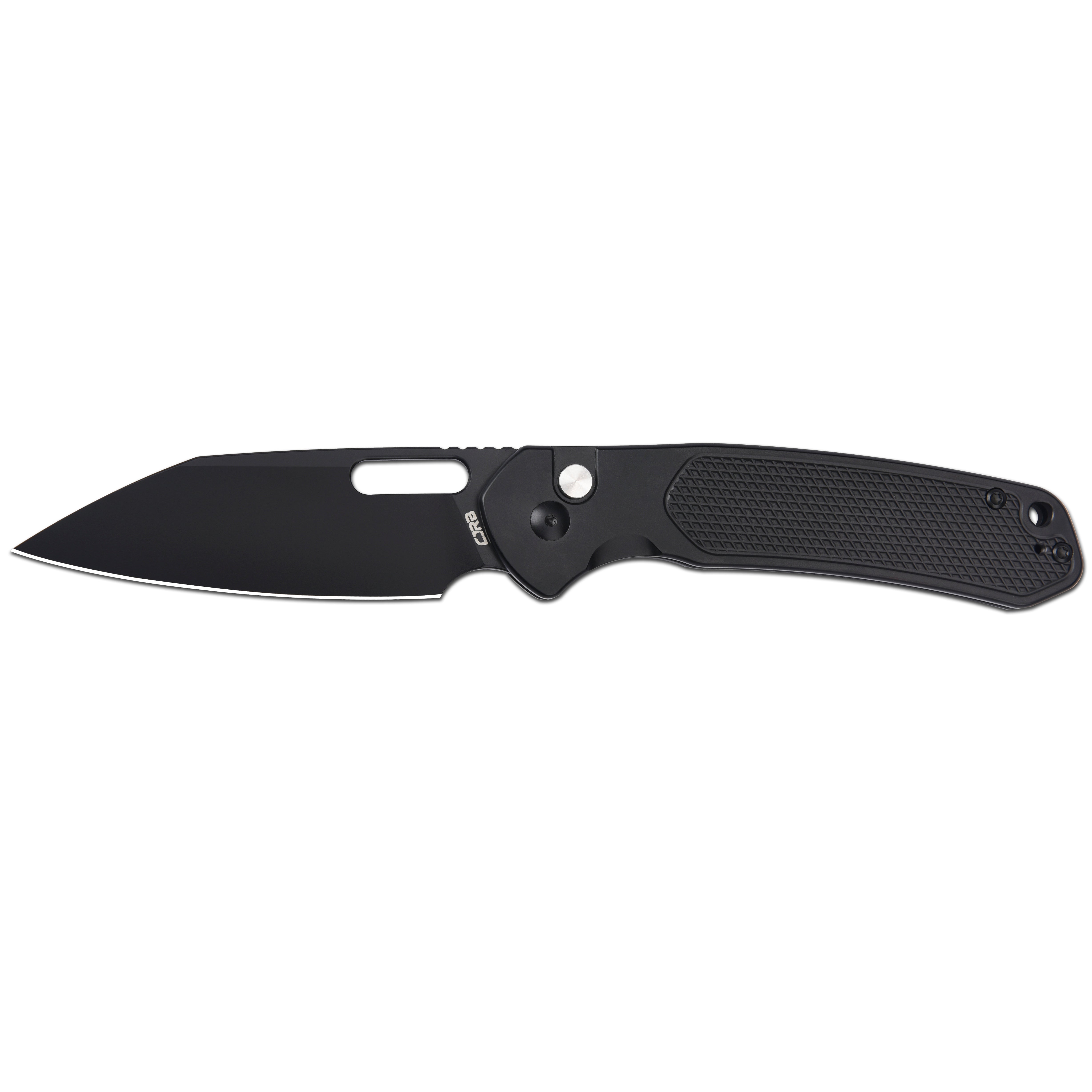 CJRB Large Pyrite Alt folding knife side view
