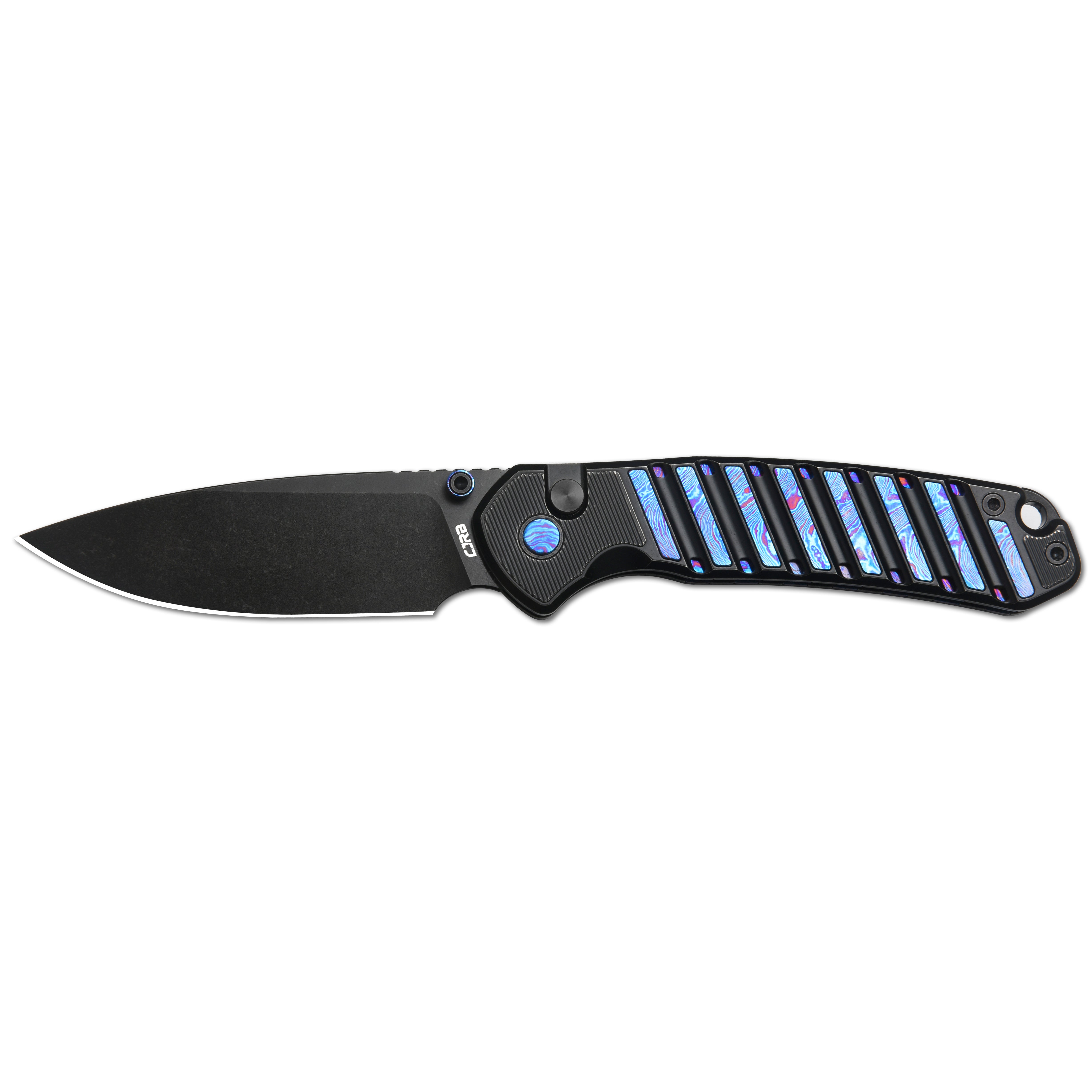 CJRB Galactic Pyrite J1925G-BTDB folding knife side view