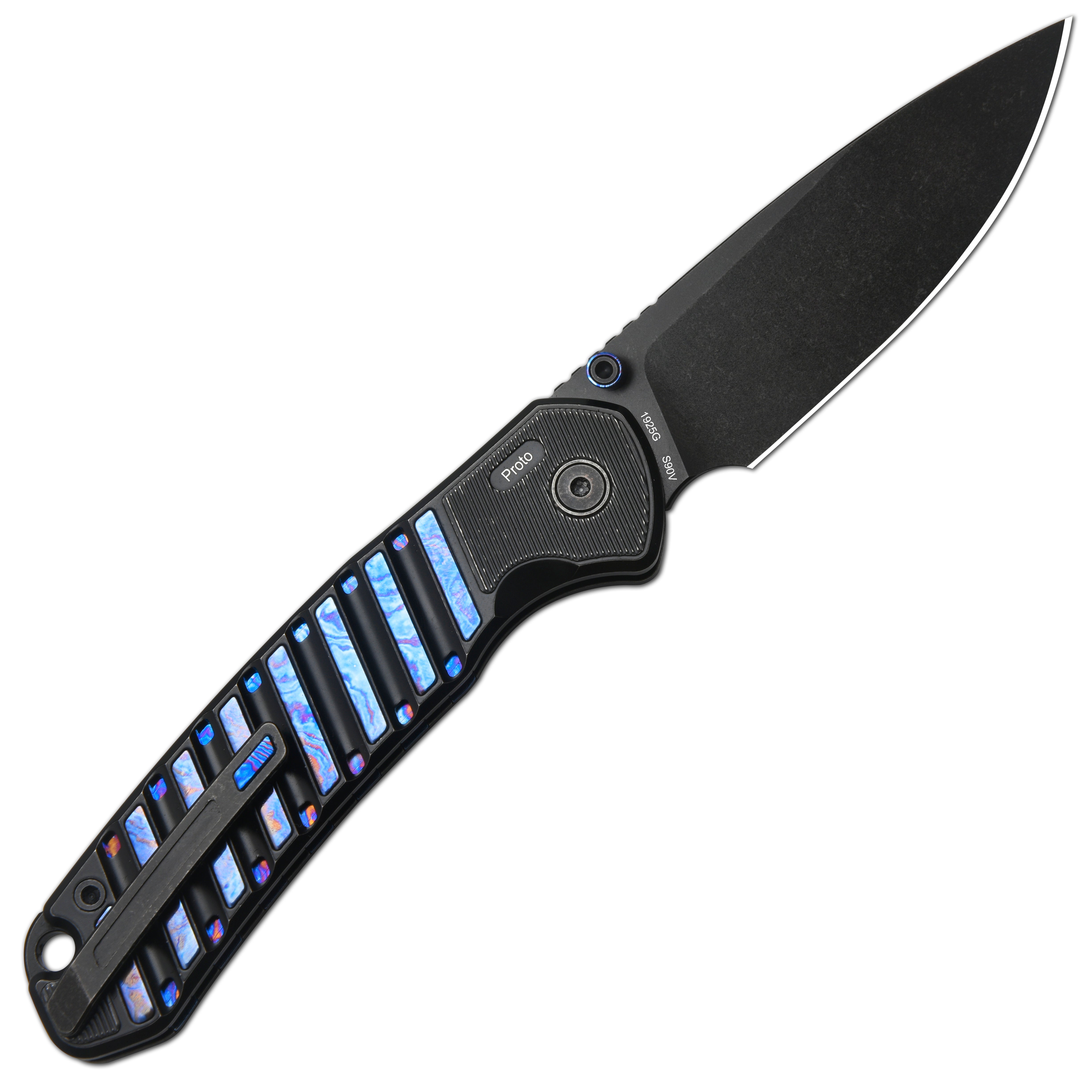 CJRB Galactic Pyrite J1925G-BTDB handle detail