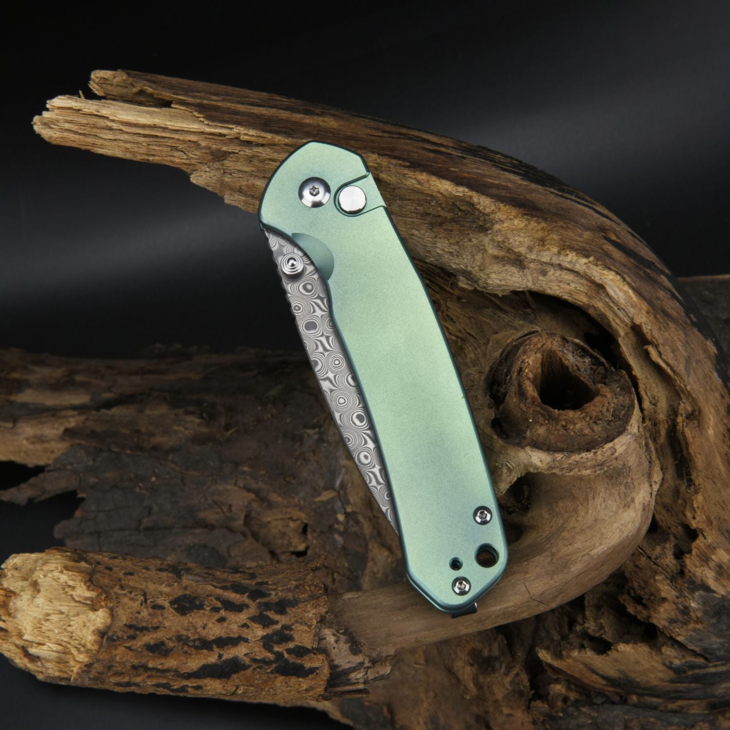 CJRB Pyrite J1925T-GN handle detail