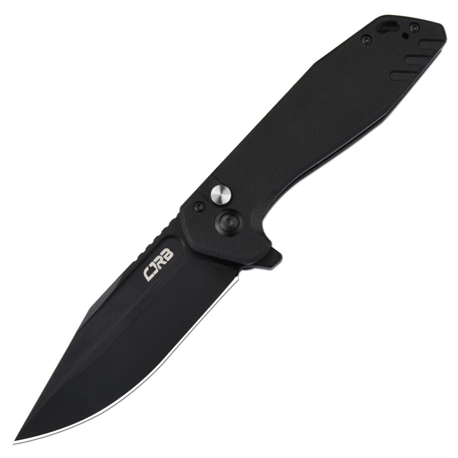 CJRB Riff J1928-BBK folding knife with AR-RPM9 black PVD blade