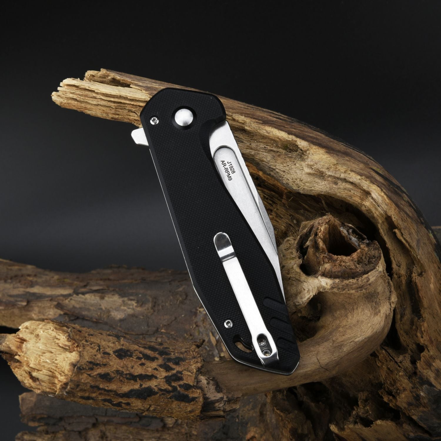 CJRB Riff J1928-BK handle detail