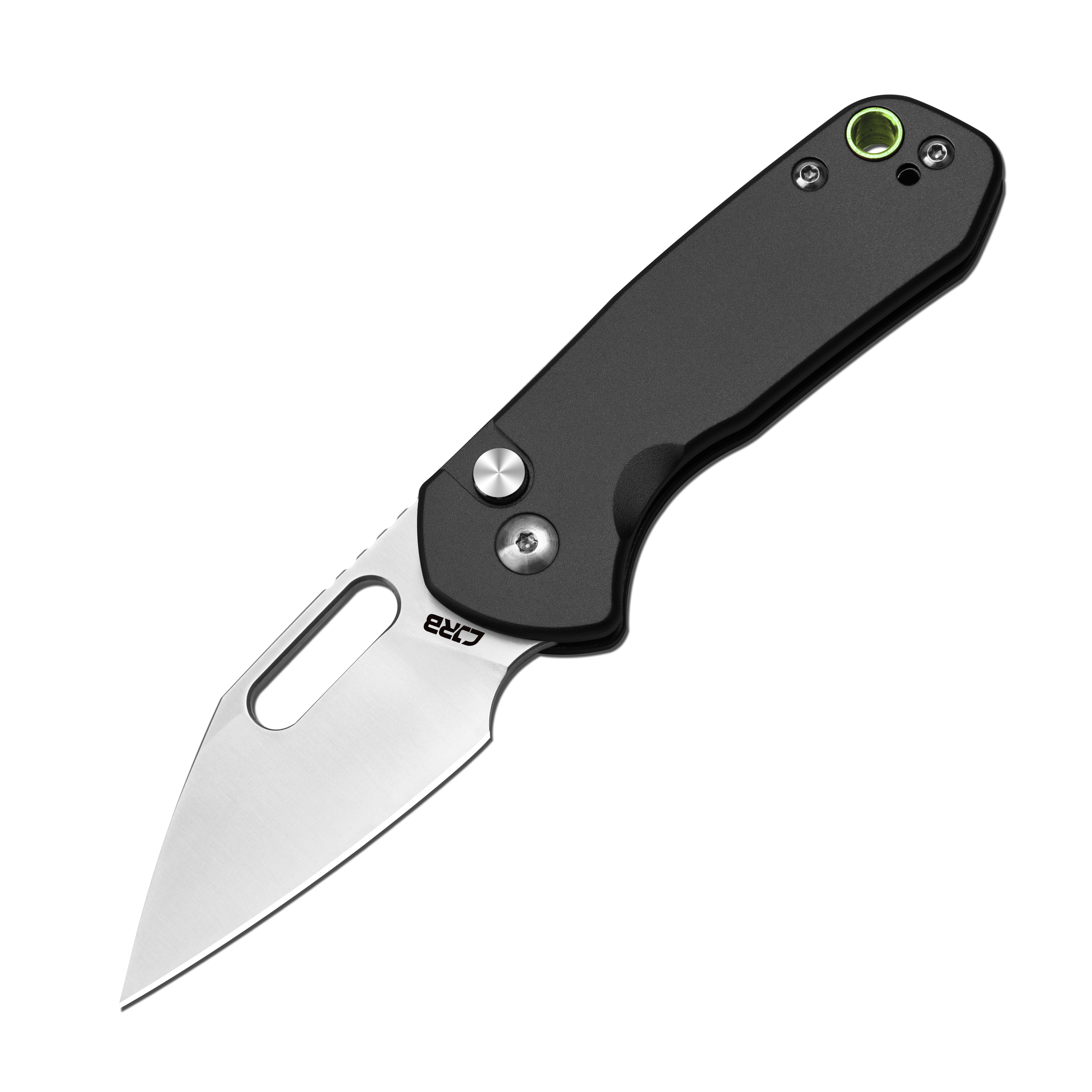 CJRB Mini Pyrite J1933-BK folding knife with AR-RPM9 sand polish blade