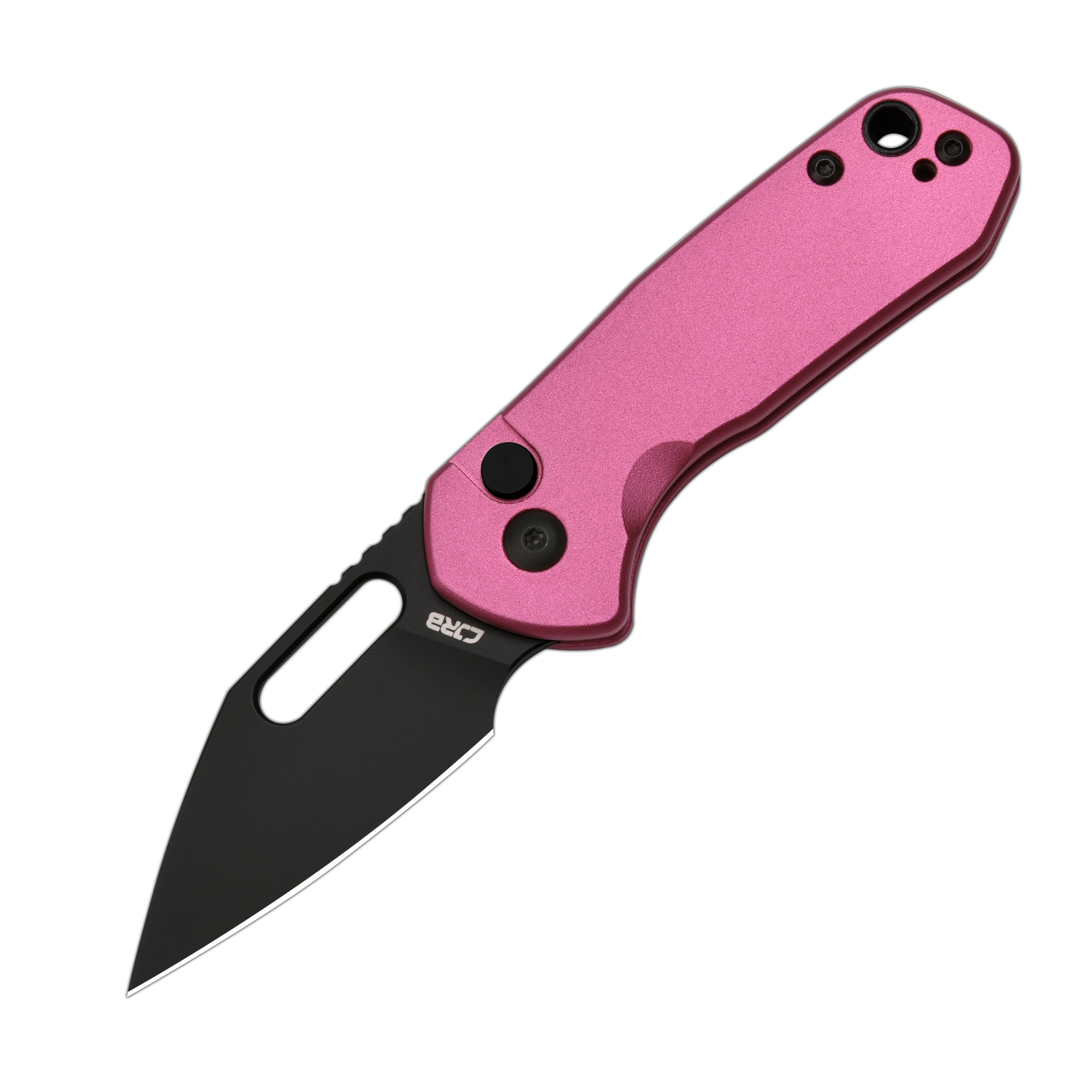 CJRB Mini Pyrite J1933-BPK folding knife with AR-RPM9 black PVD blade
