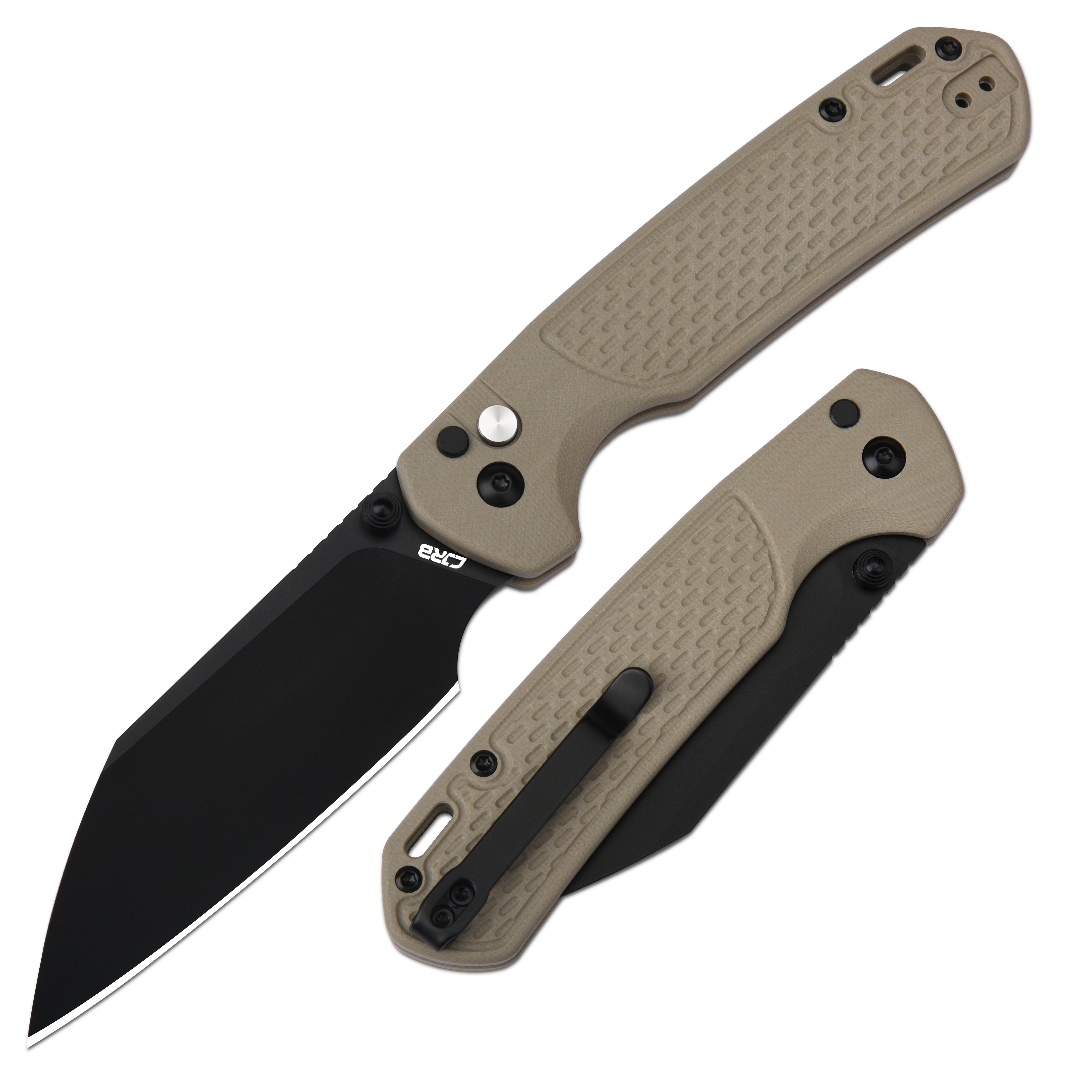 CJRB Large Pyrite Light J1945L-BDE handle detail