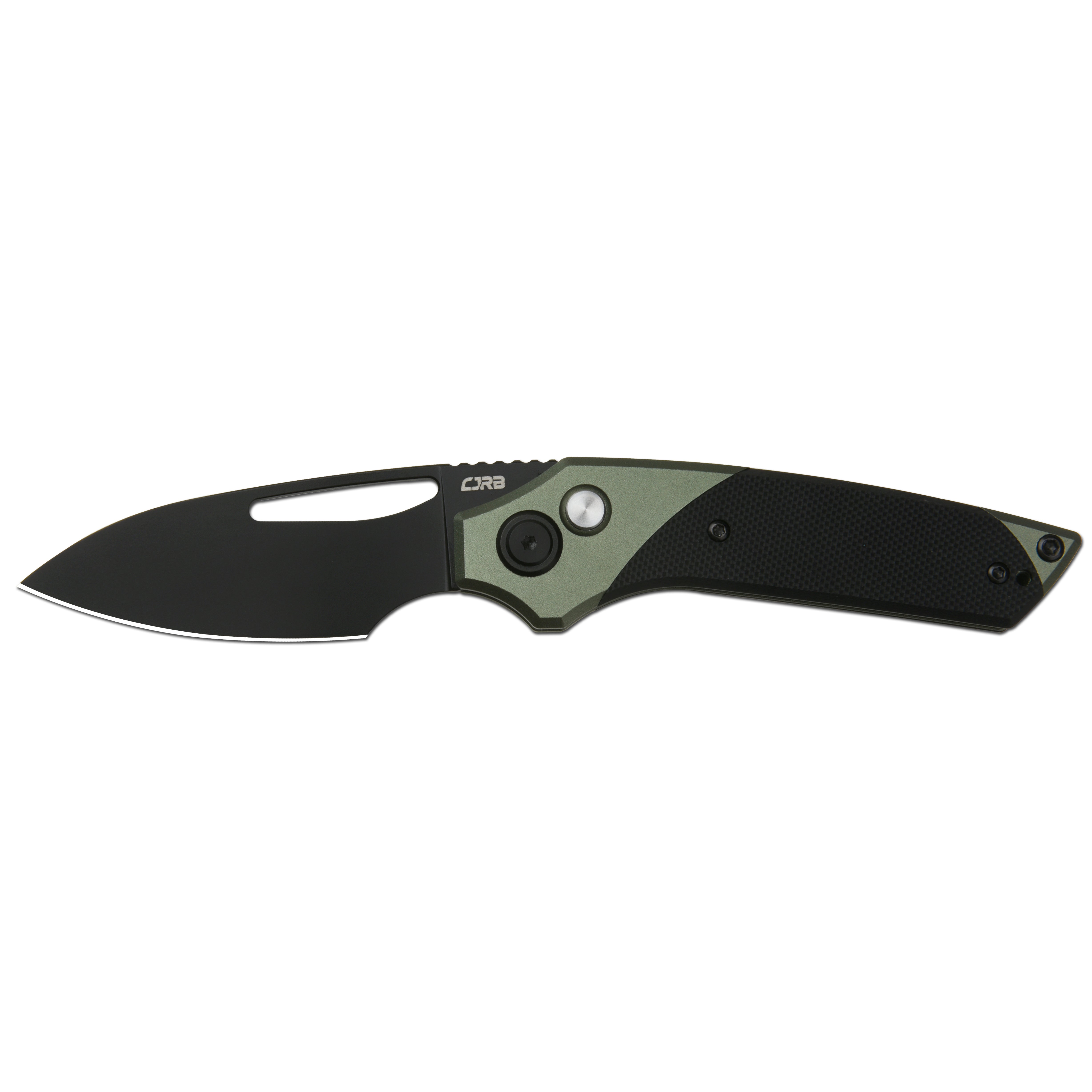 CJRB Version J1949-BBK folding knife side view