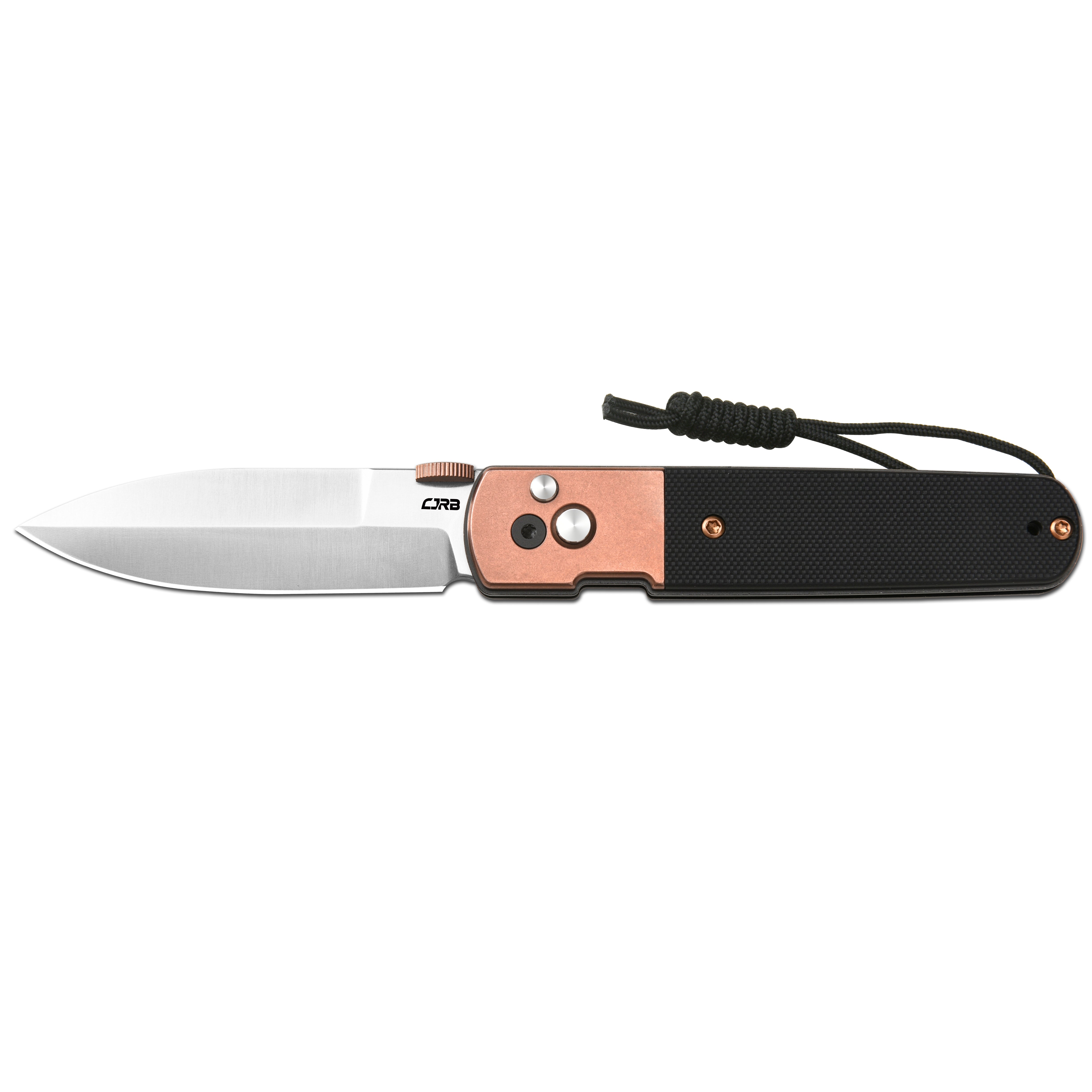 CJRB Locust J1951-RGBK folding knife side view