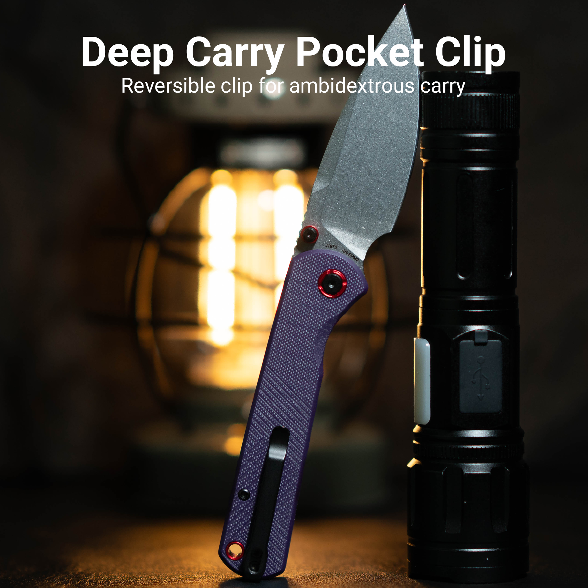 CJRB Latitude J1975-PU handle detail