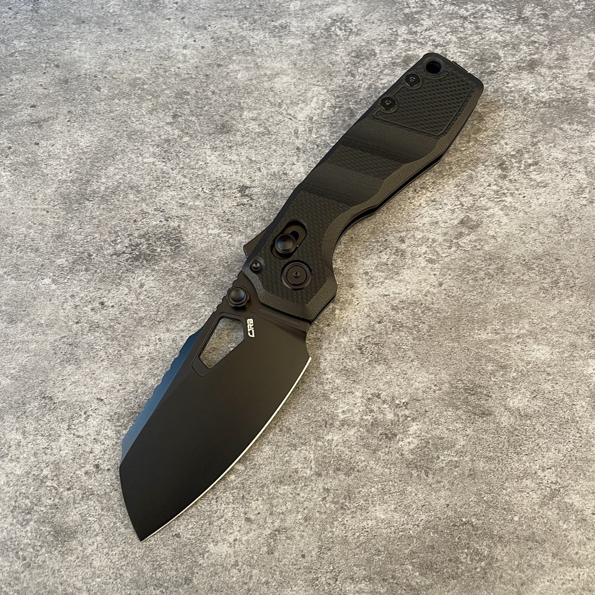 CJRB Prototype Impact J1978 D2 Steel Blade G10 Handle Folding Knives