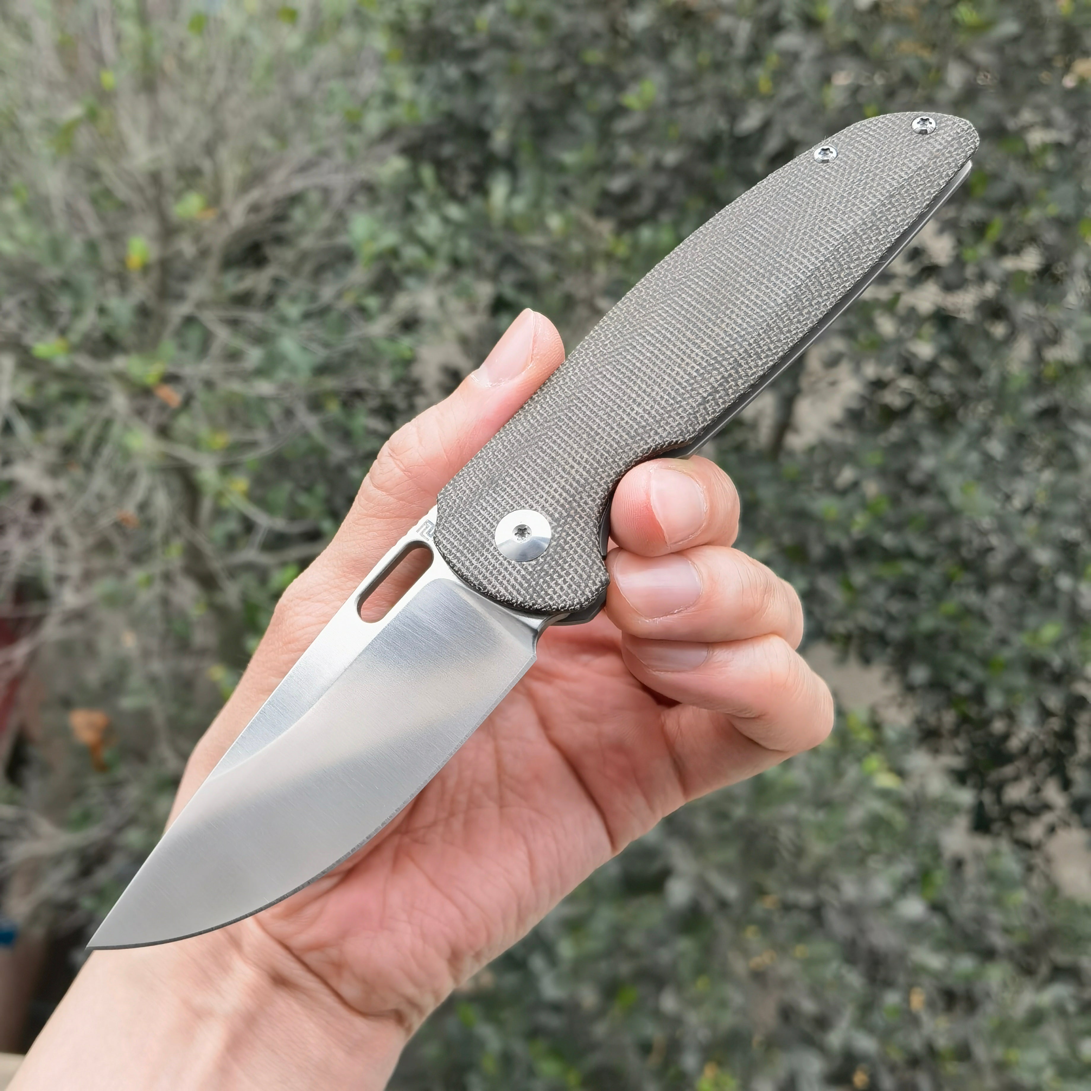 Artisan Cutlery Satyr 1852G knife detail