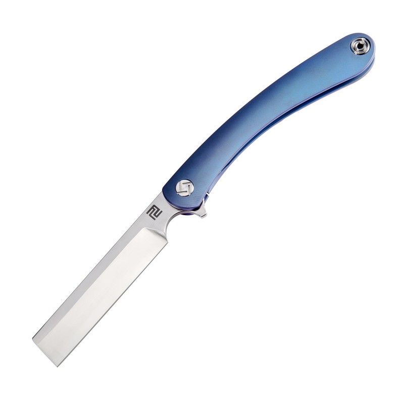 Artisan Cutlery Orthodox 1817GS folding knife with titanium handle