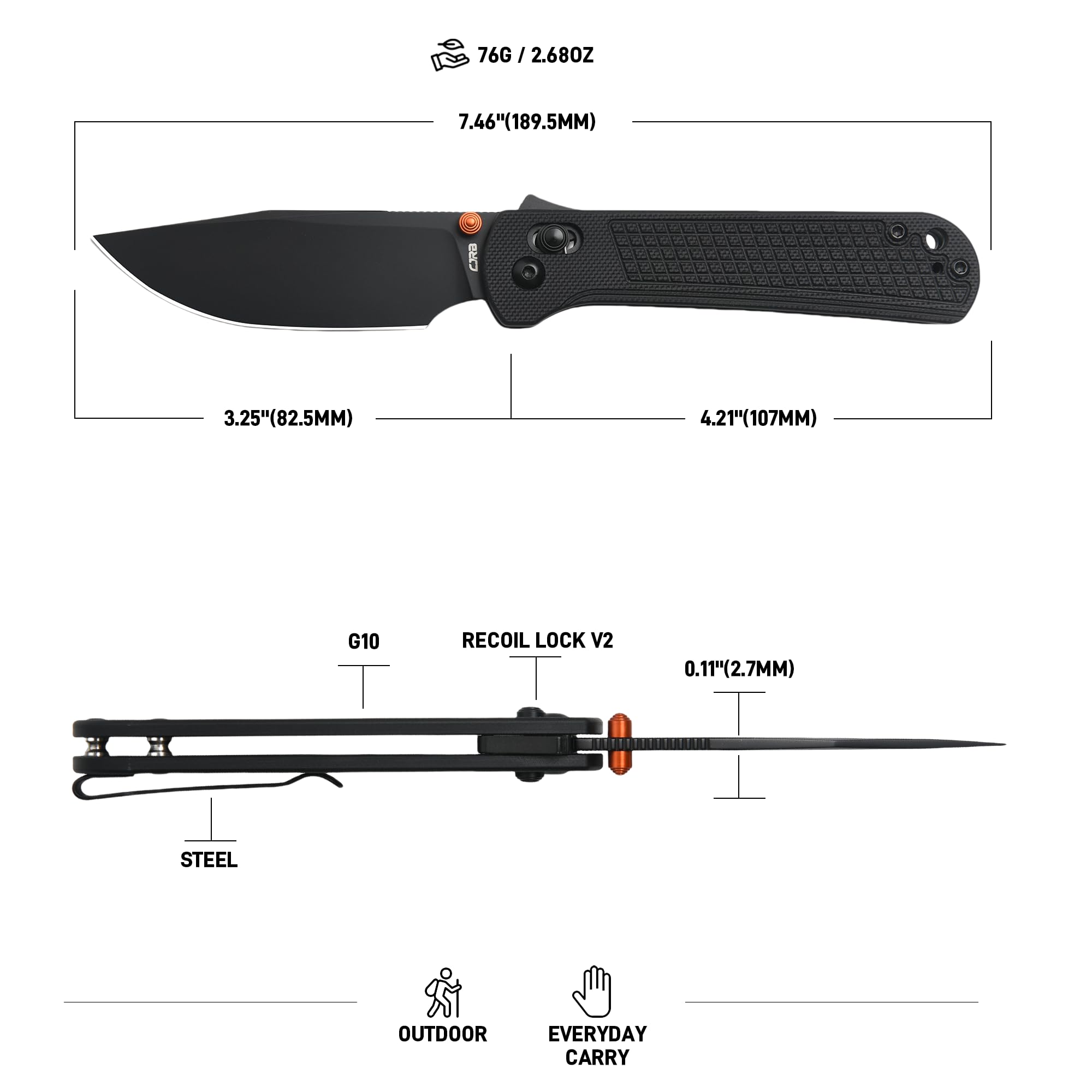 CJRB Bolt J1960 blade profile